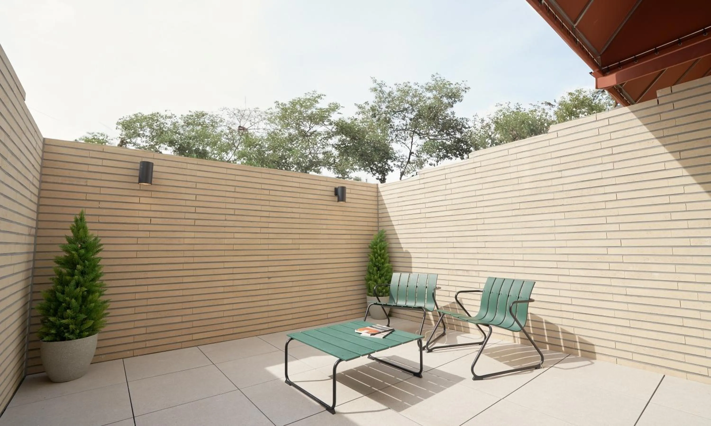 Balcony/Terrace in Brown Dot Hotel Gunsan Terminal Branch