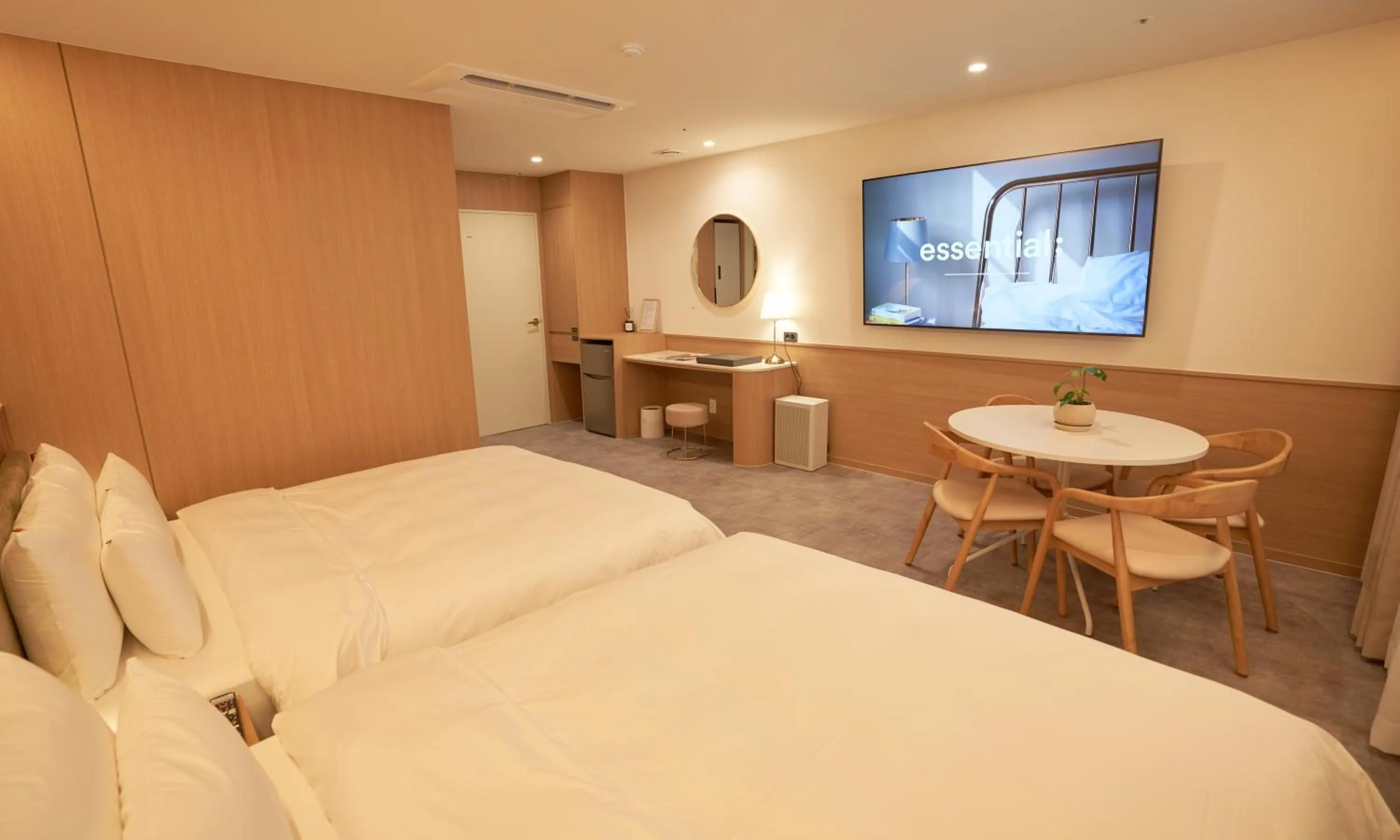 Bed in Brown Dot Hotel Gunsan Terminal Branch