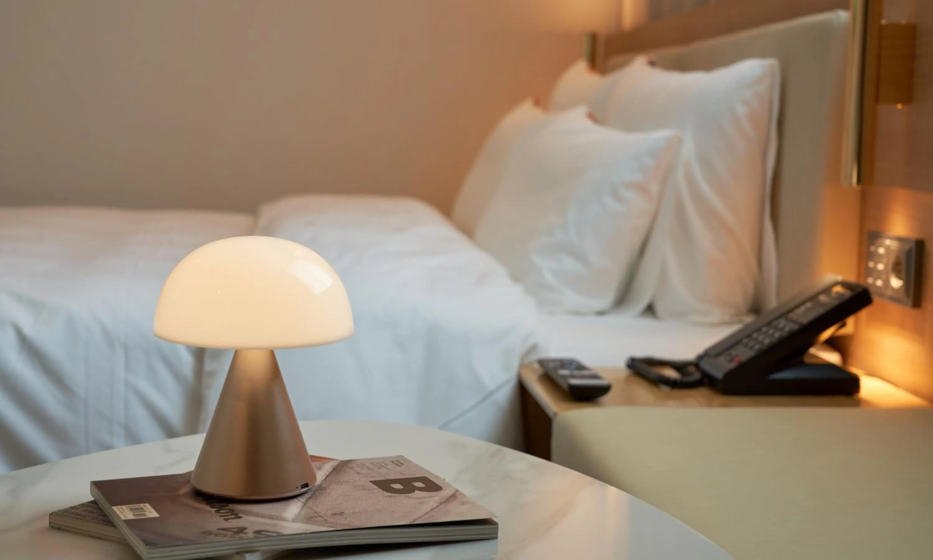 Bed in Brown Dot Hotel Gunsan Terminal Branch