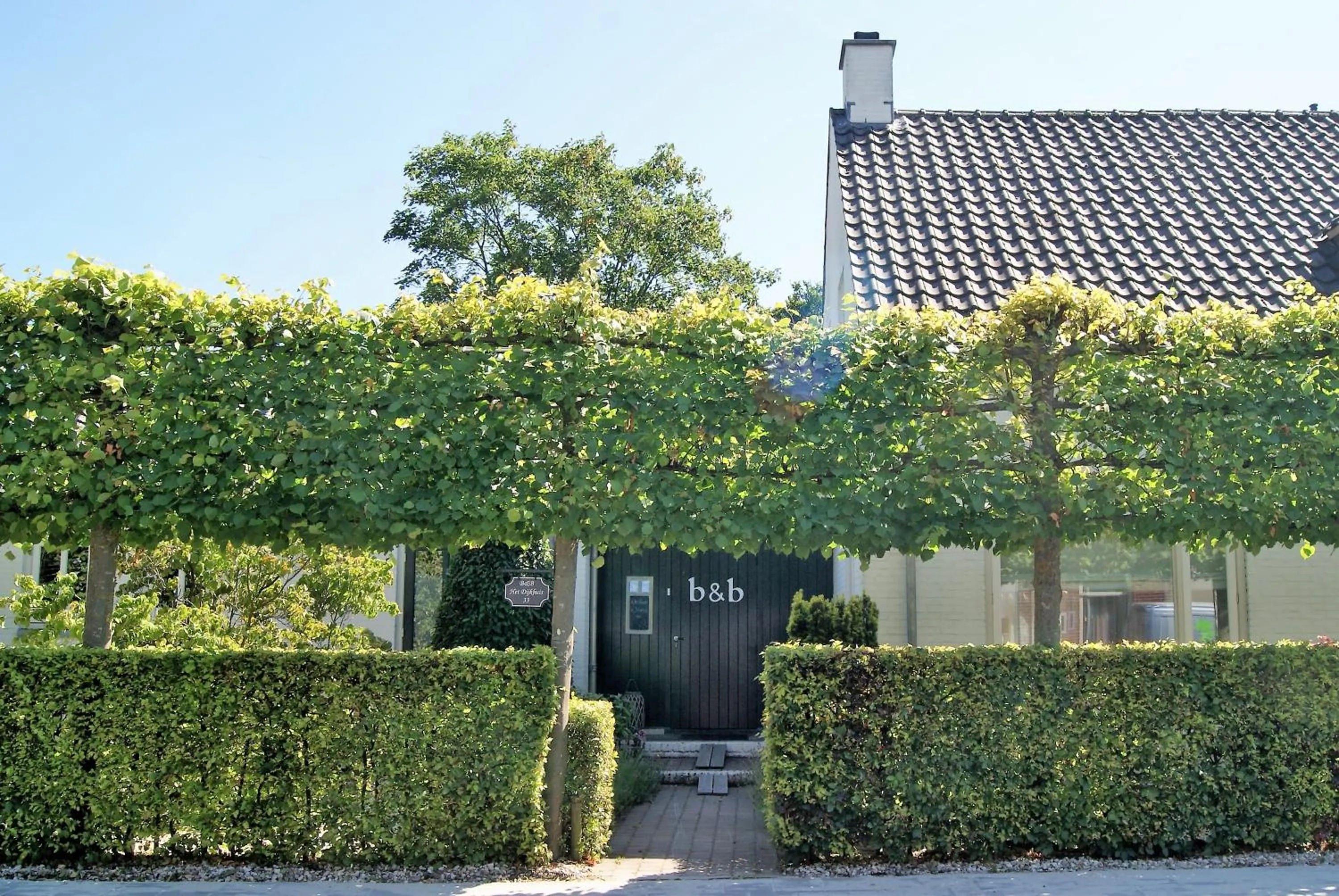 Facade/entrance in Bed and Breakfast Het Dijkhuis Eersel
