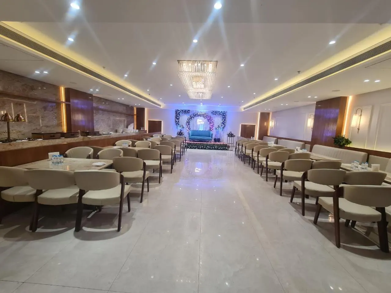 Breakfast in The Grand Murli Hotel, City Light Road, Surat