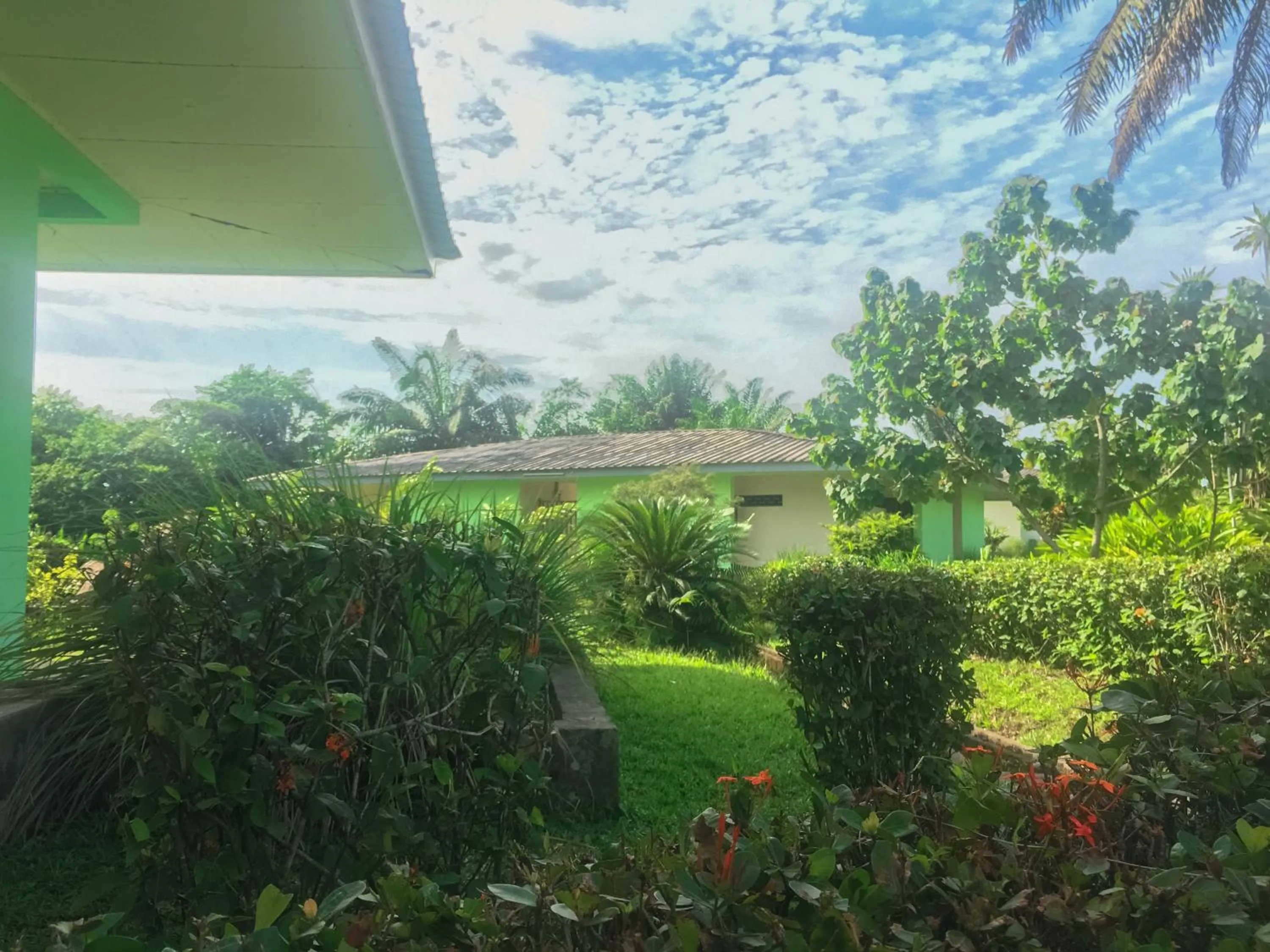 Garden in Hôtel Framotel Kribi