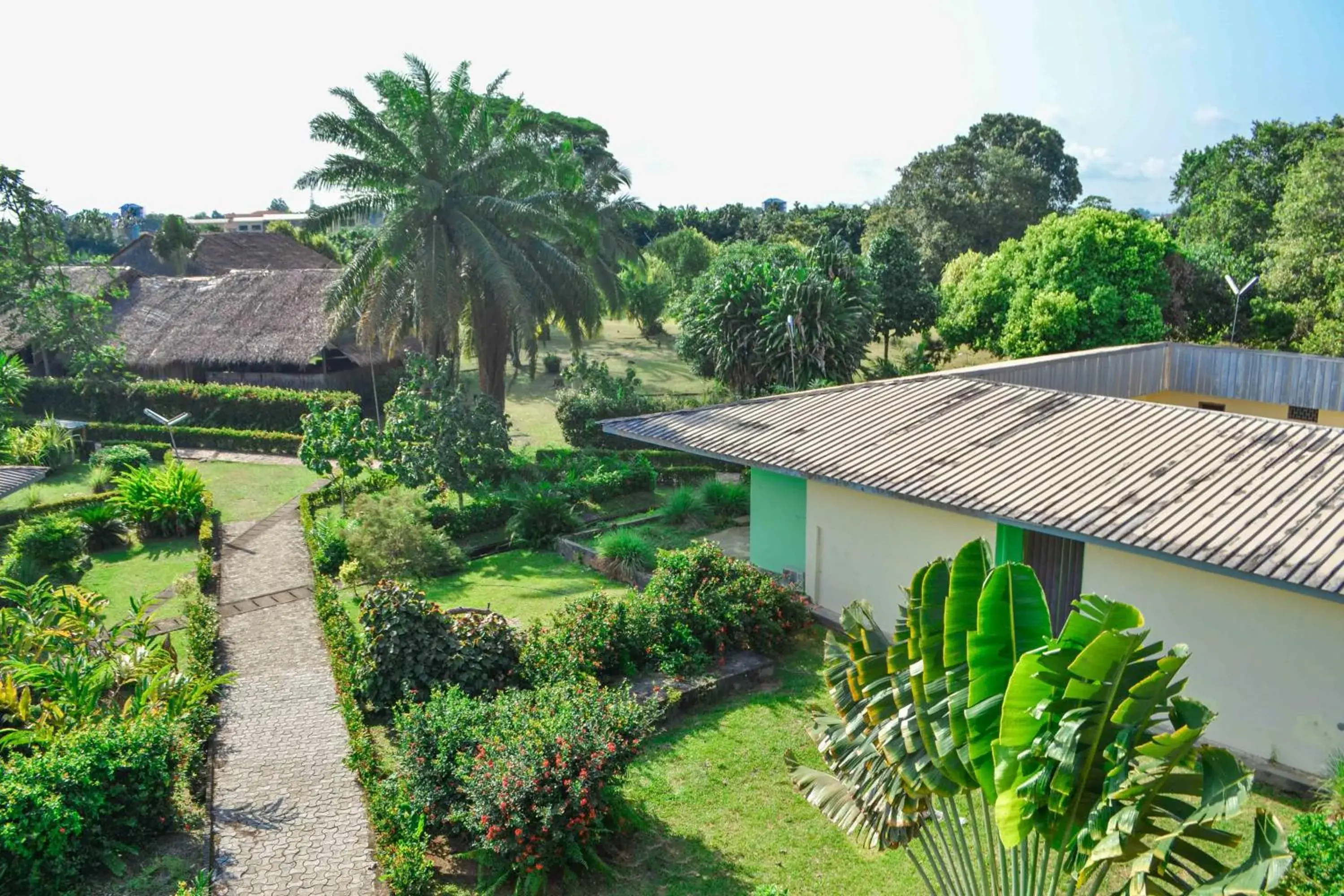 Double Room with Garden View in Hôtel Framotel Kribi Double Room with Garden View in Hôtel Framotel Kribi
