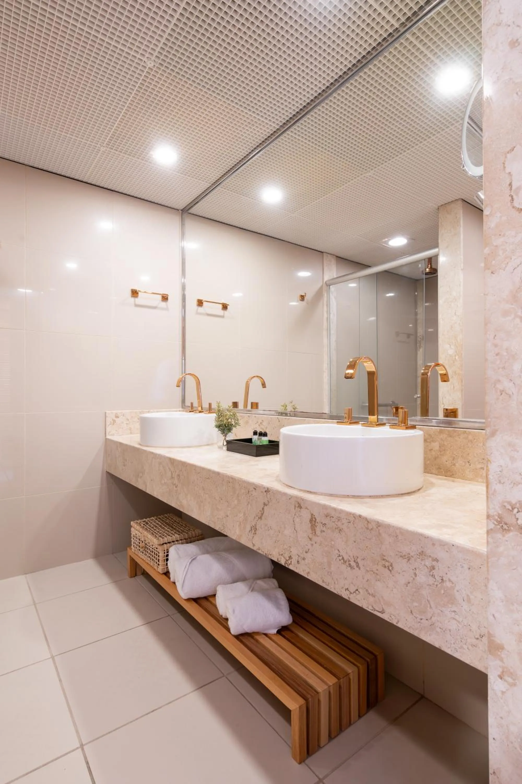 Bathroom in Afago Mareiro Hotel