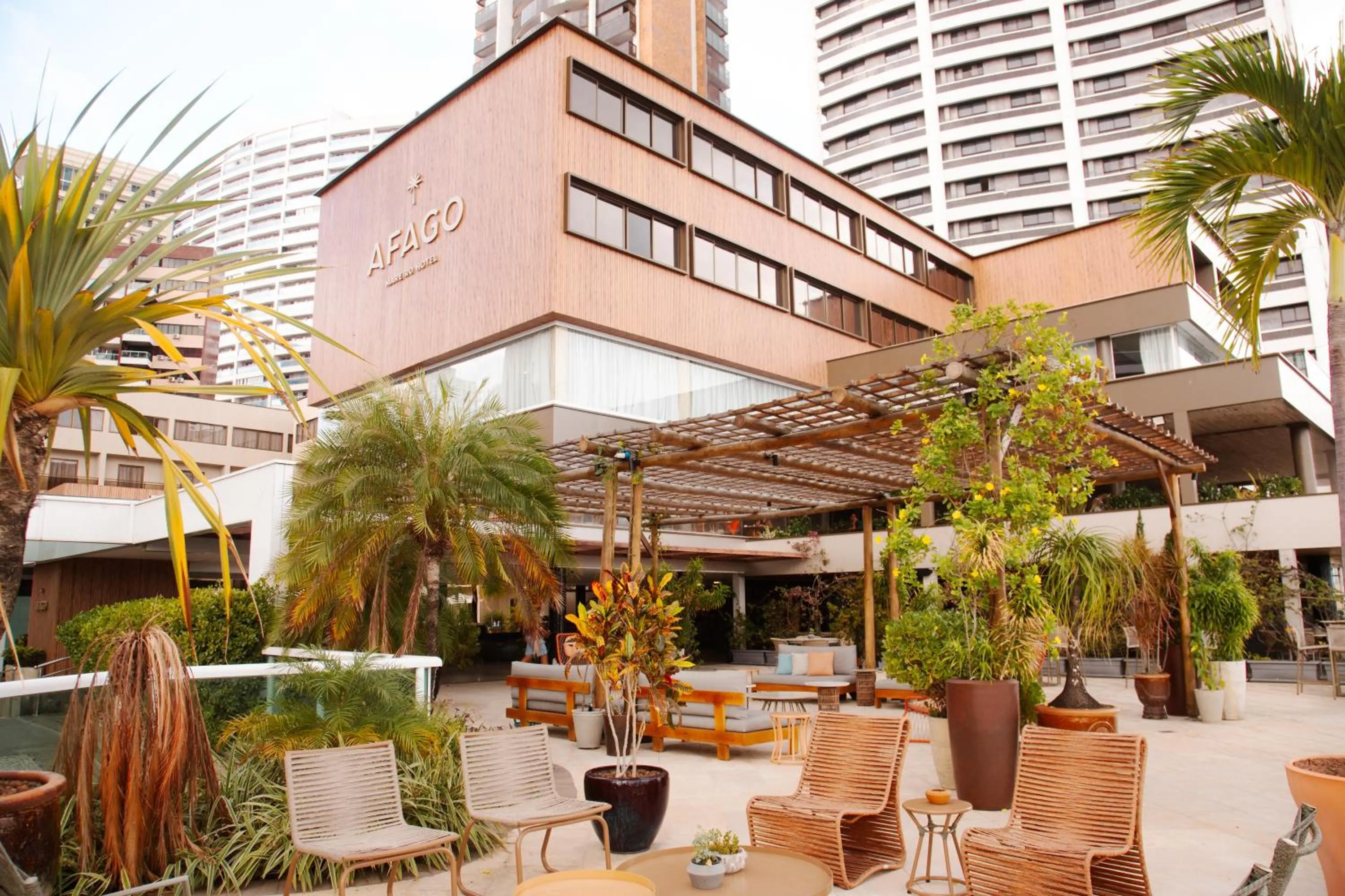 Balcony/Terrace in Afago Mareiro Hotel