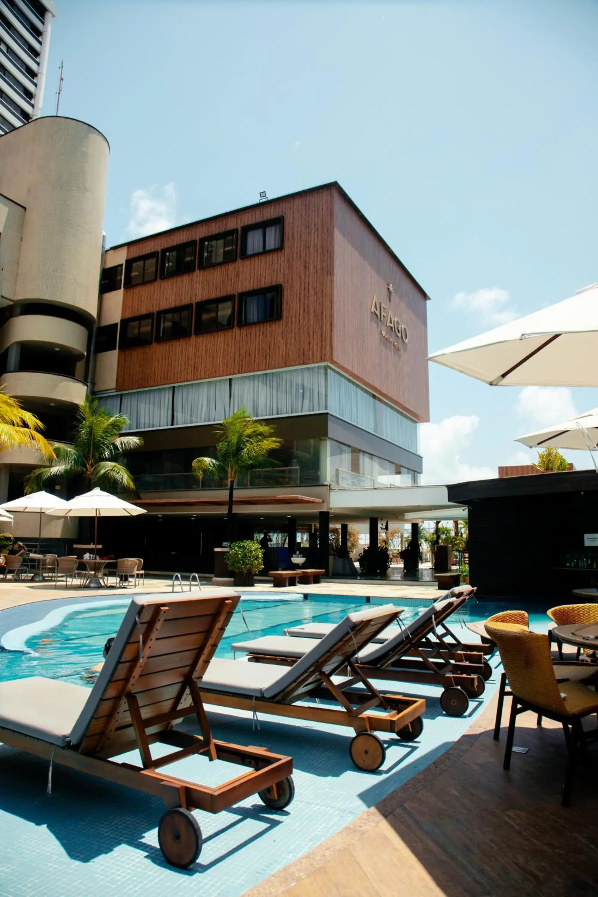 Property building in Afago Mareiro Hotel Property building in Afago Mareiro Hotel