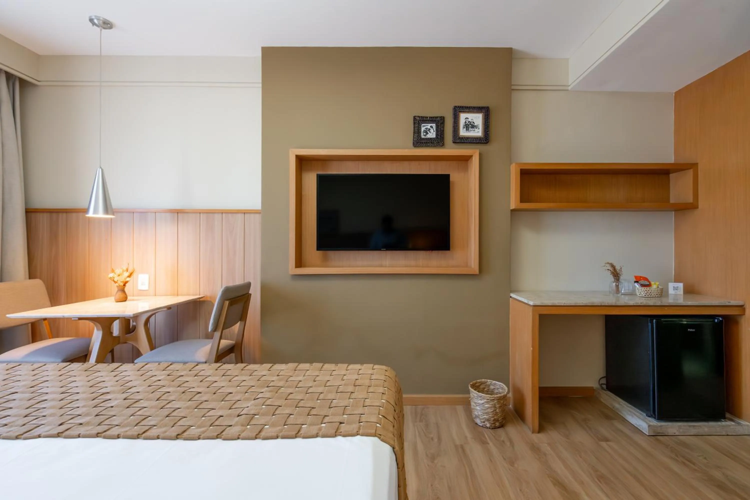 Photo of the whole room, Bed in Afago Mareiro Hotel