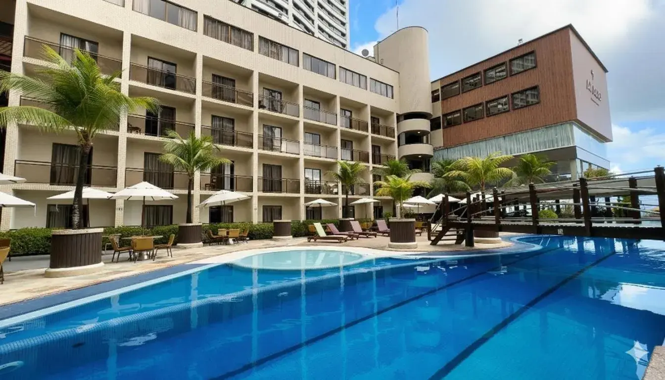 Property building in Afago Mareiro Hotel Property building in Afago Mareiro Hotel