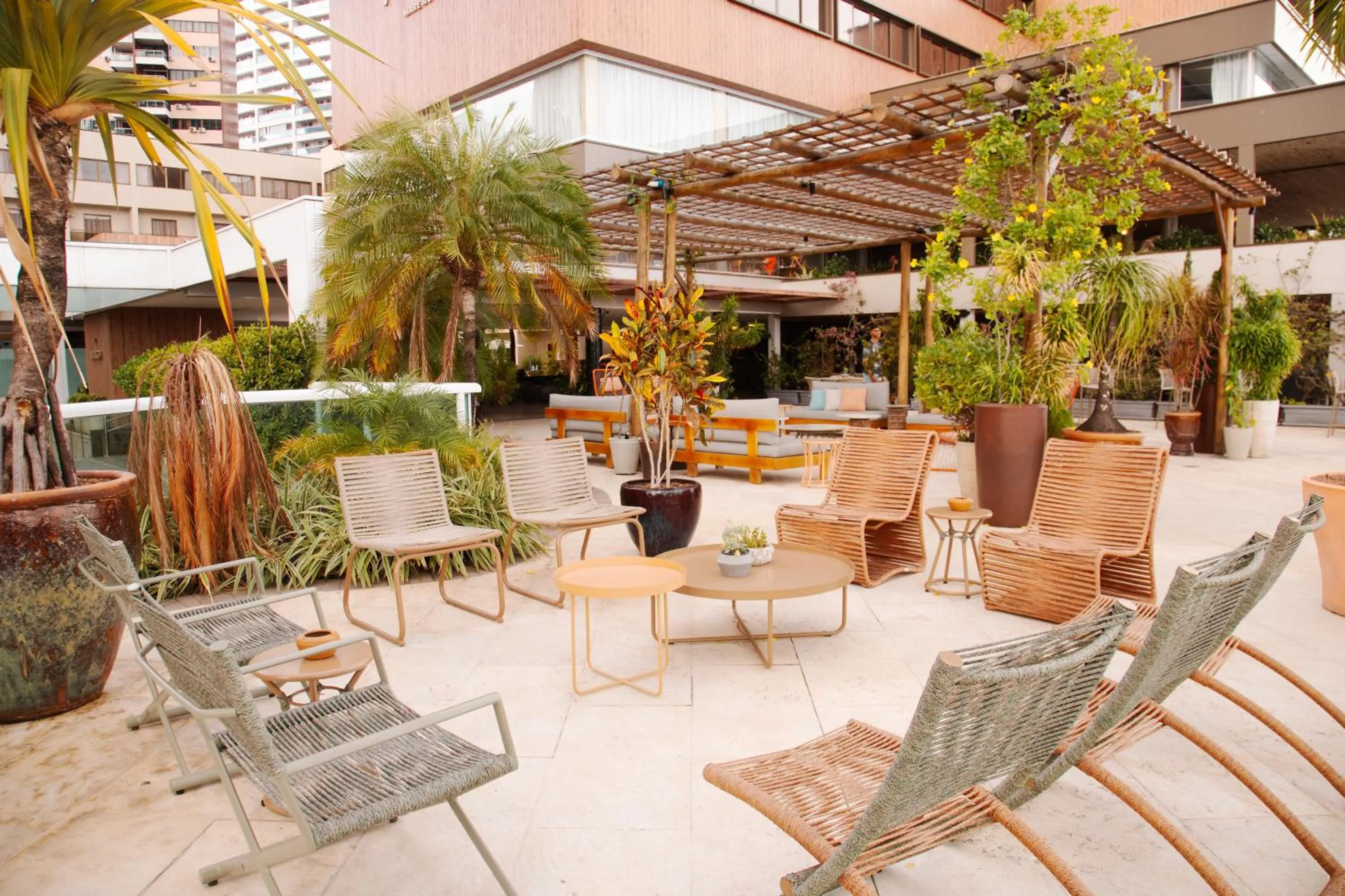 Balcony/Terrace in Afago Mareiro Hotel