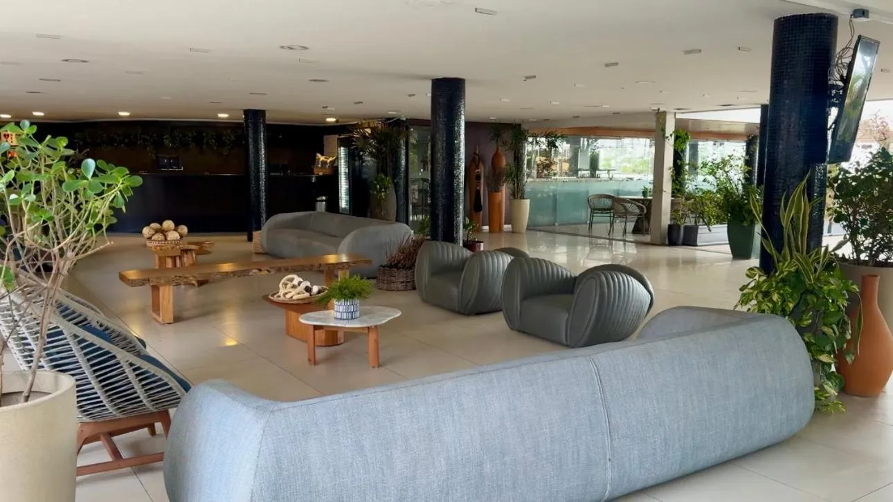 Lobby or reception in Afago Mareiro Hotel