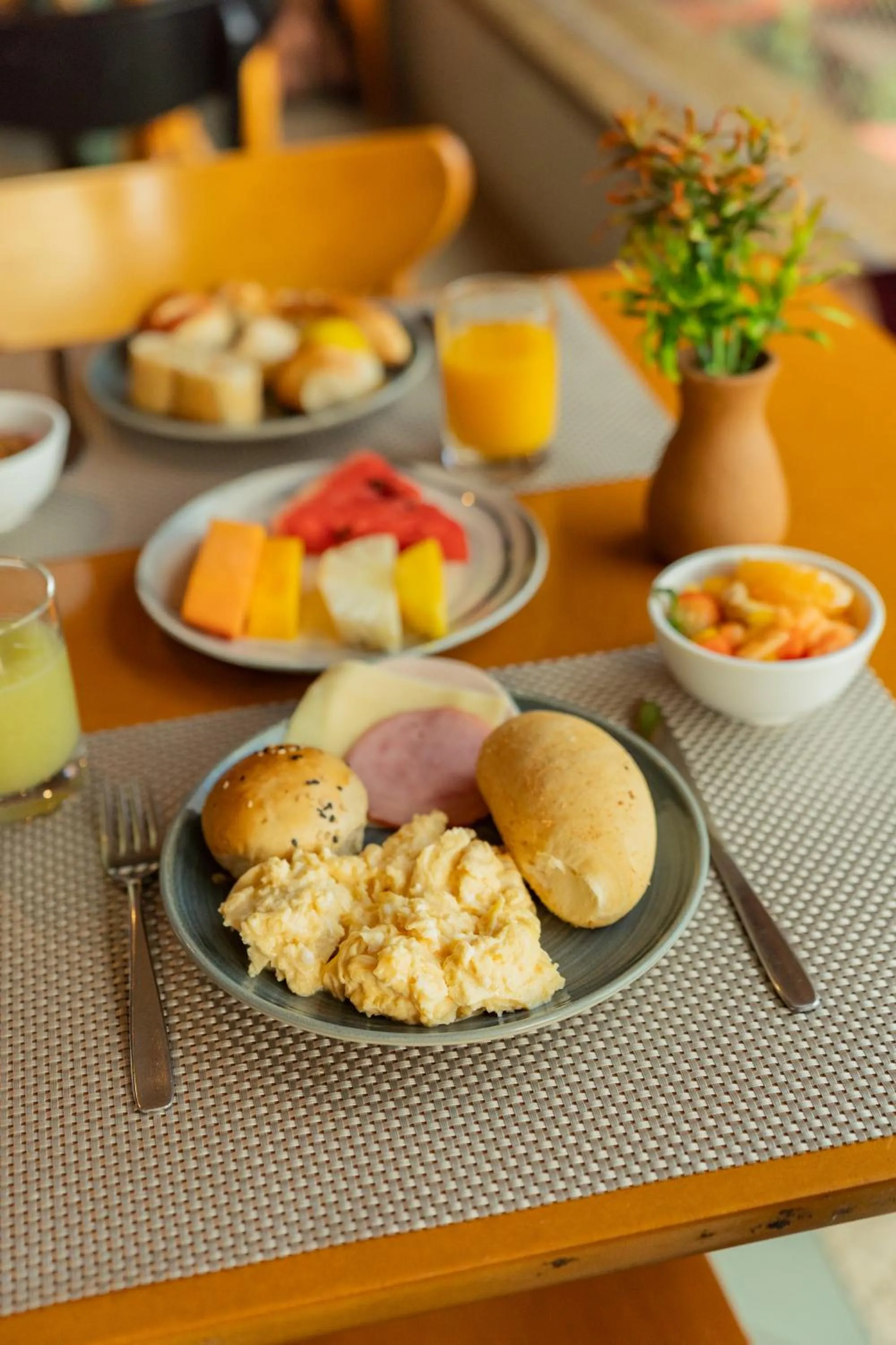 Breakfast in Afago Mareiro Hotel