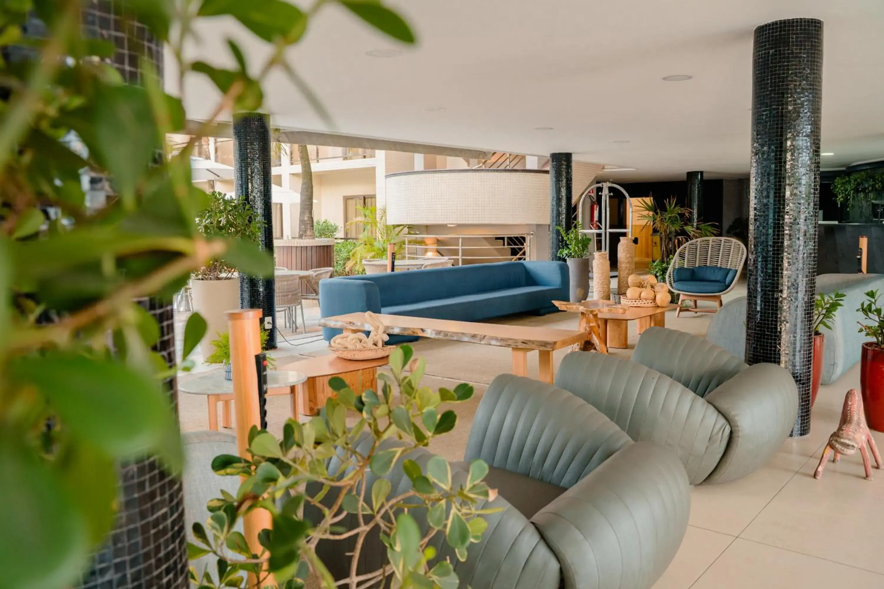 Lobby or reception in Afago Mareiro Hotel Lobby or reception in Afago Mareiro Hotel