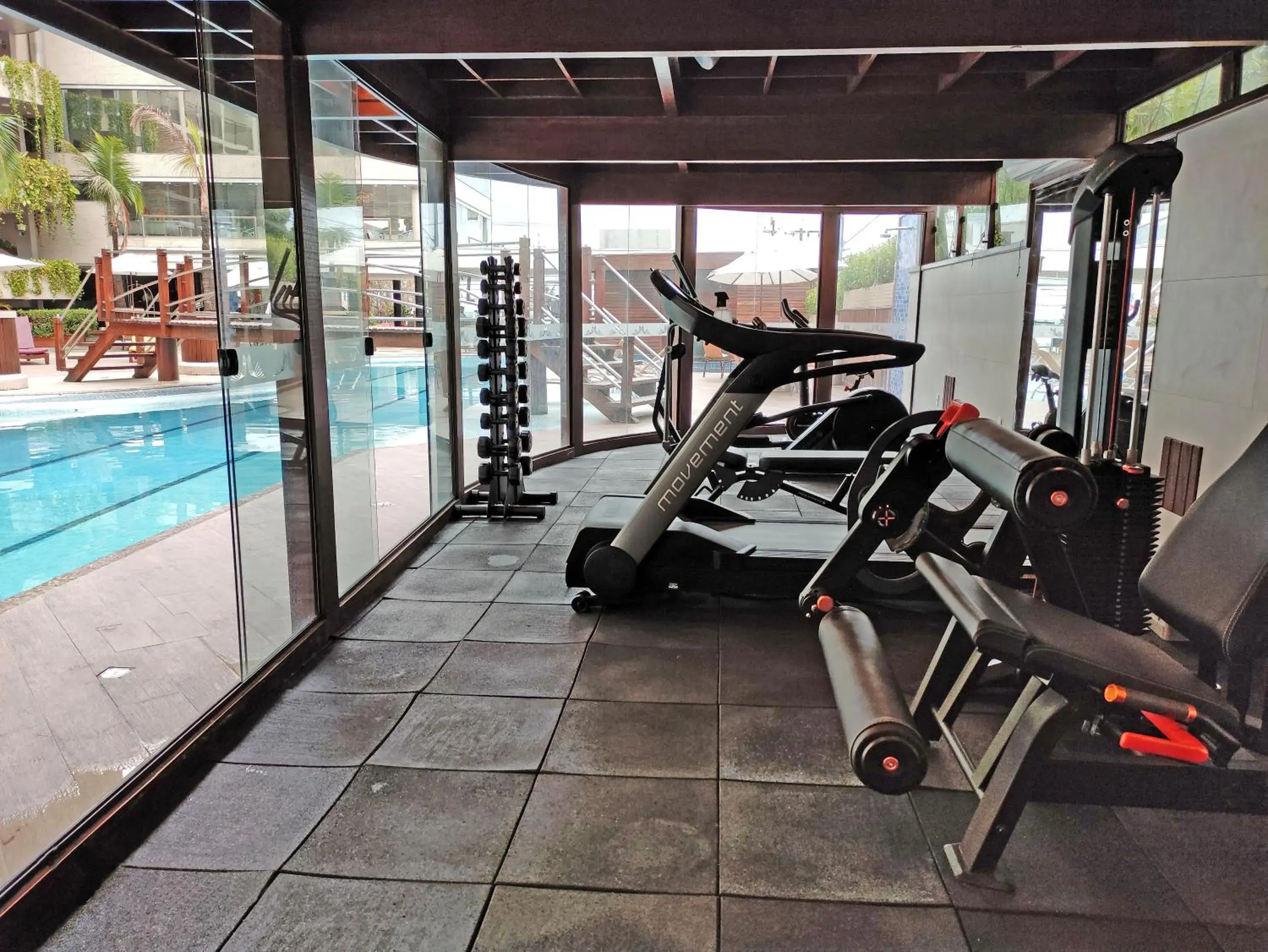 Fitness centre/facilities in Afago Mareiro Hotel Fitness centre/facilities in Afago Mareiro Hotel