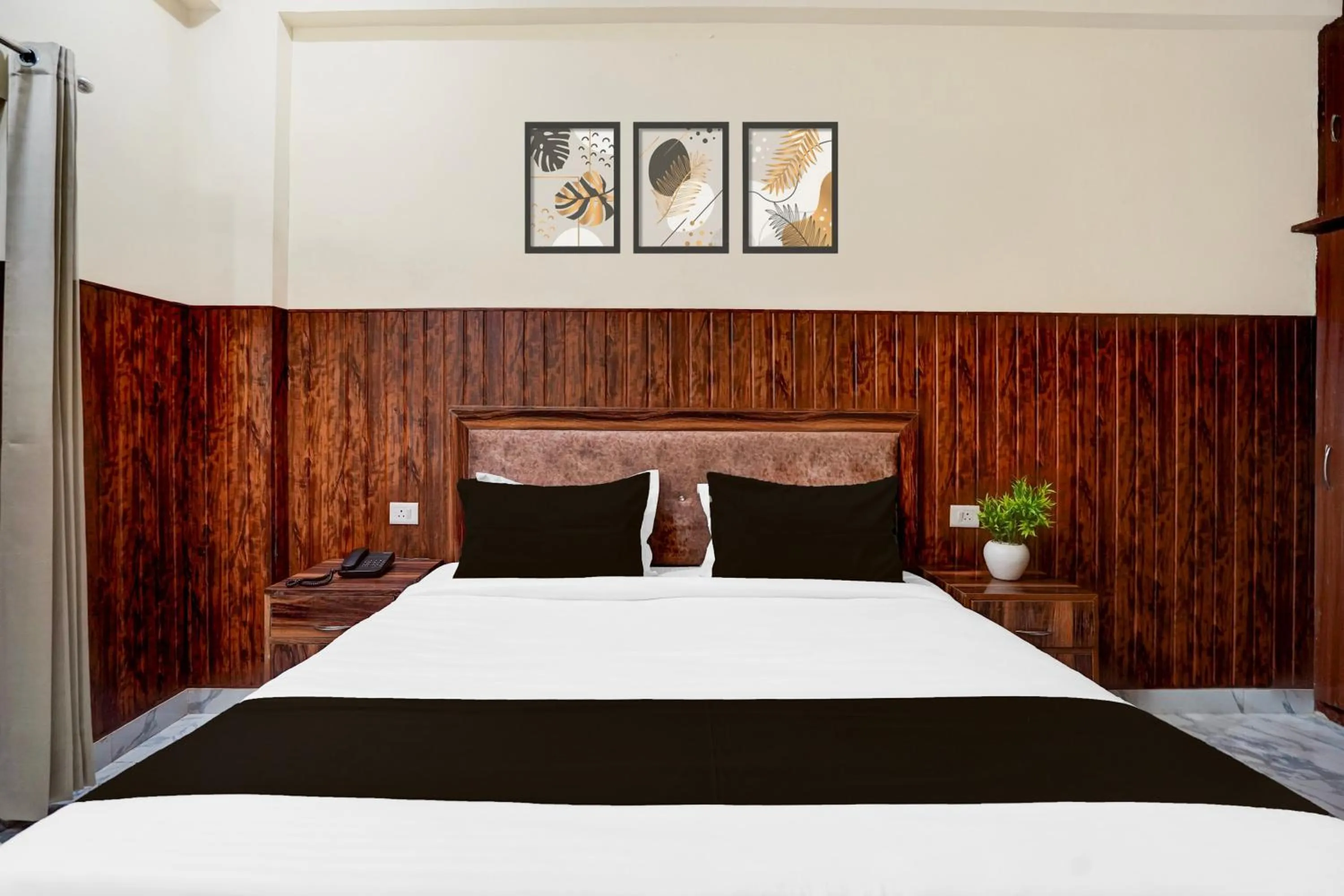 Bedroom, Bed in Collection O Govind Vihar Matiyari Formerly Saffron