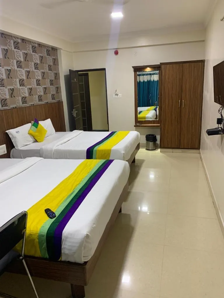 Bed in Hotel BCP Suites