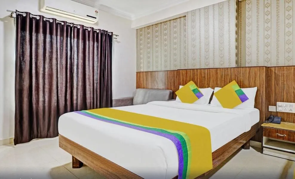 Bed in Hotel BCP Suites