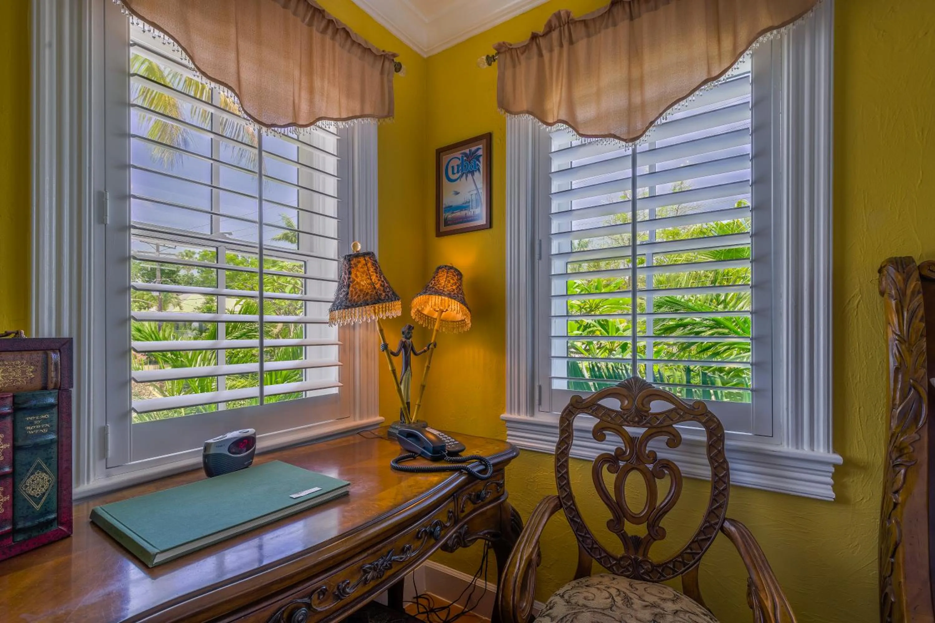 Seating area in Duval Inn - Key West