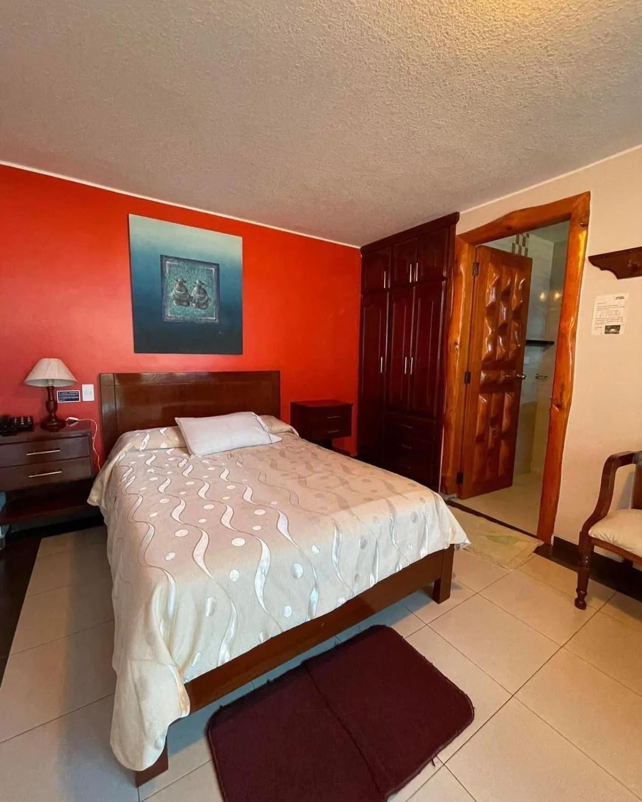 Bed in HOTEL El INDIO