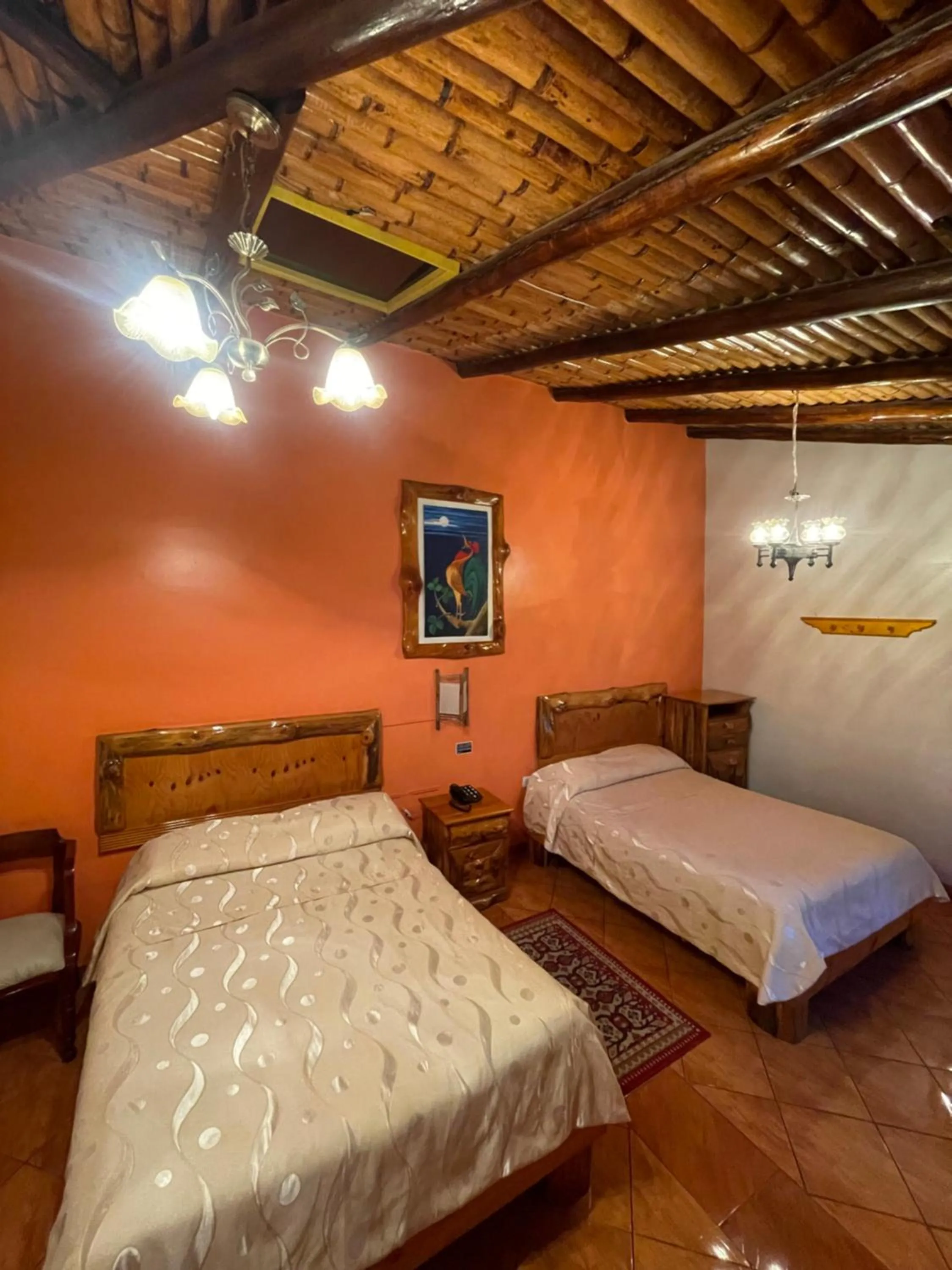 Bed in HOTEL El INDIO