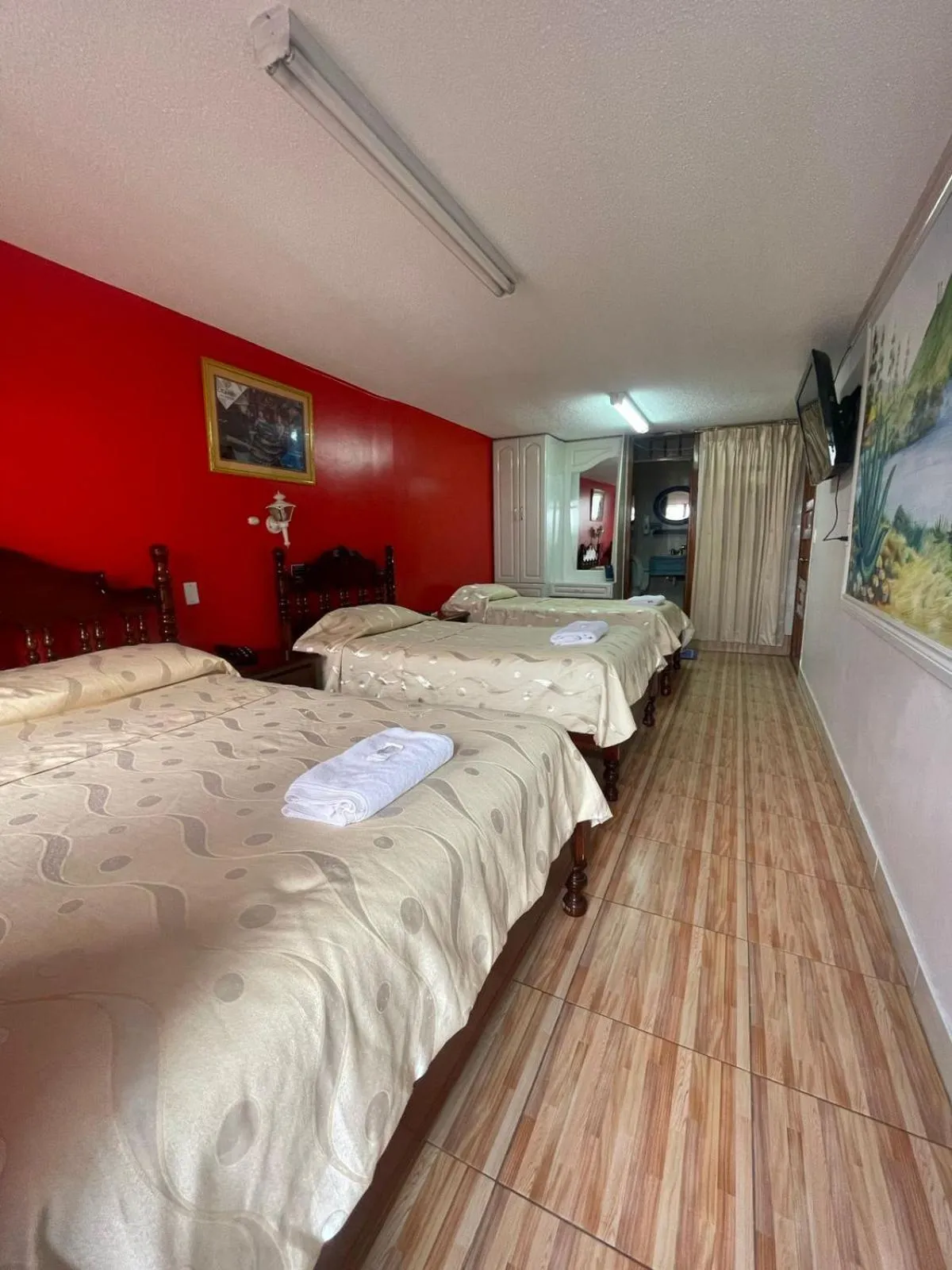 Street view, Bed in HOTEL El INDIO