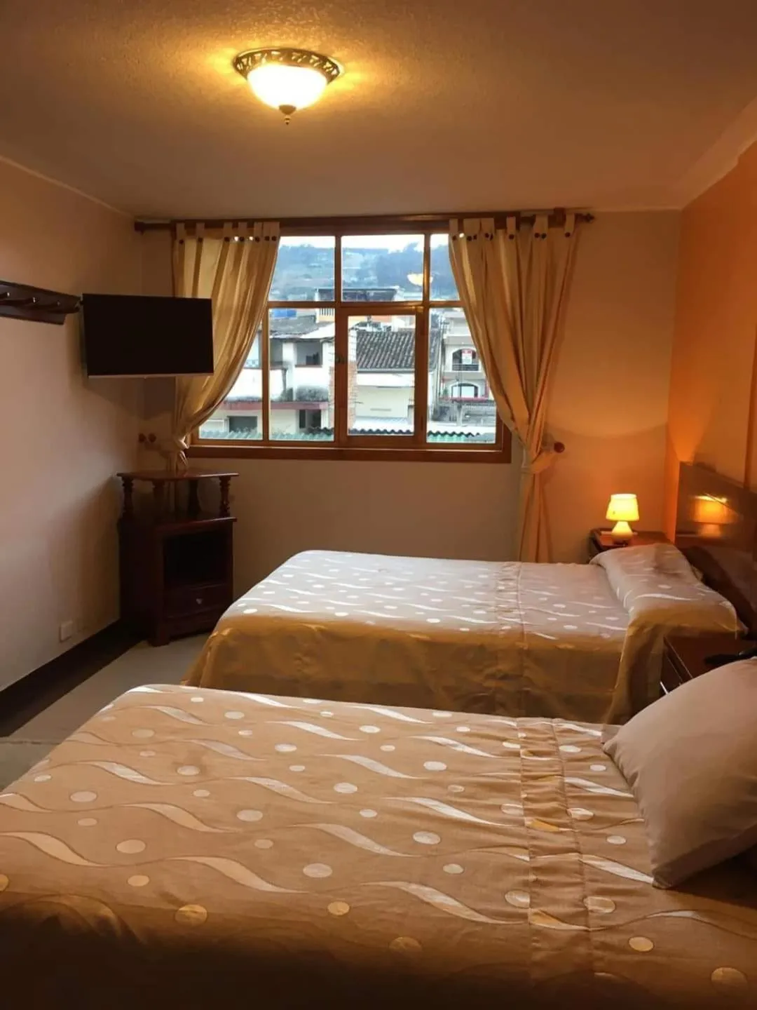 Bed in HOTEL El INDIO