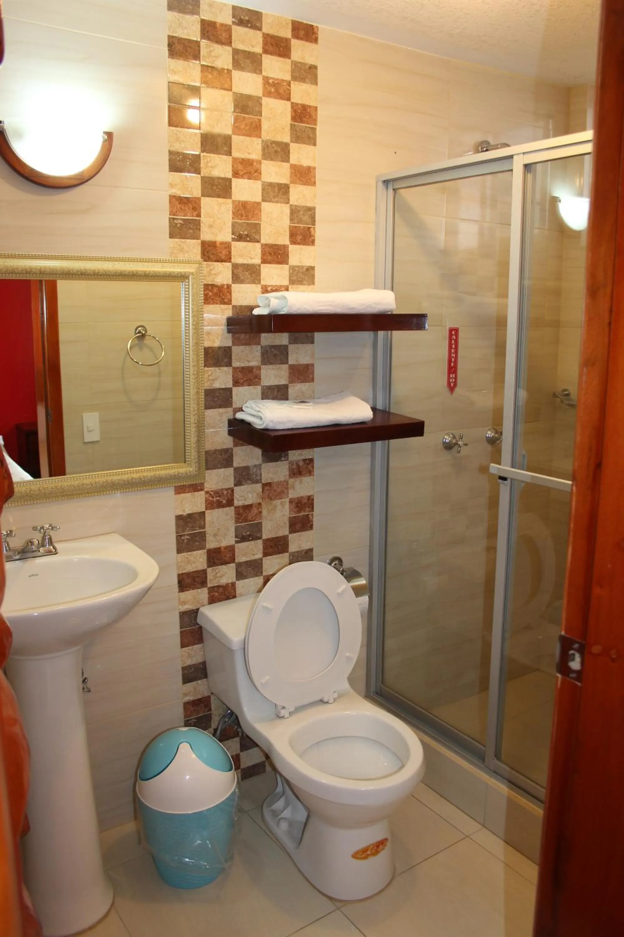 Bathroom in HOTEL El INDIO