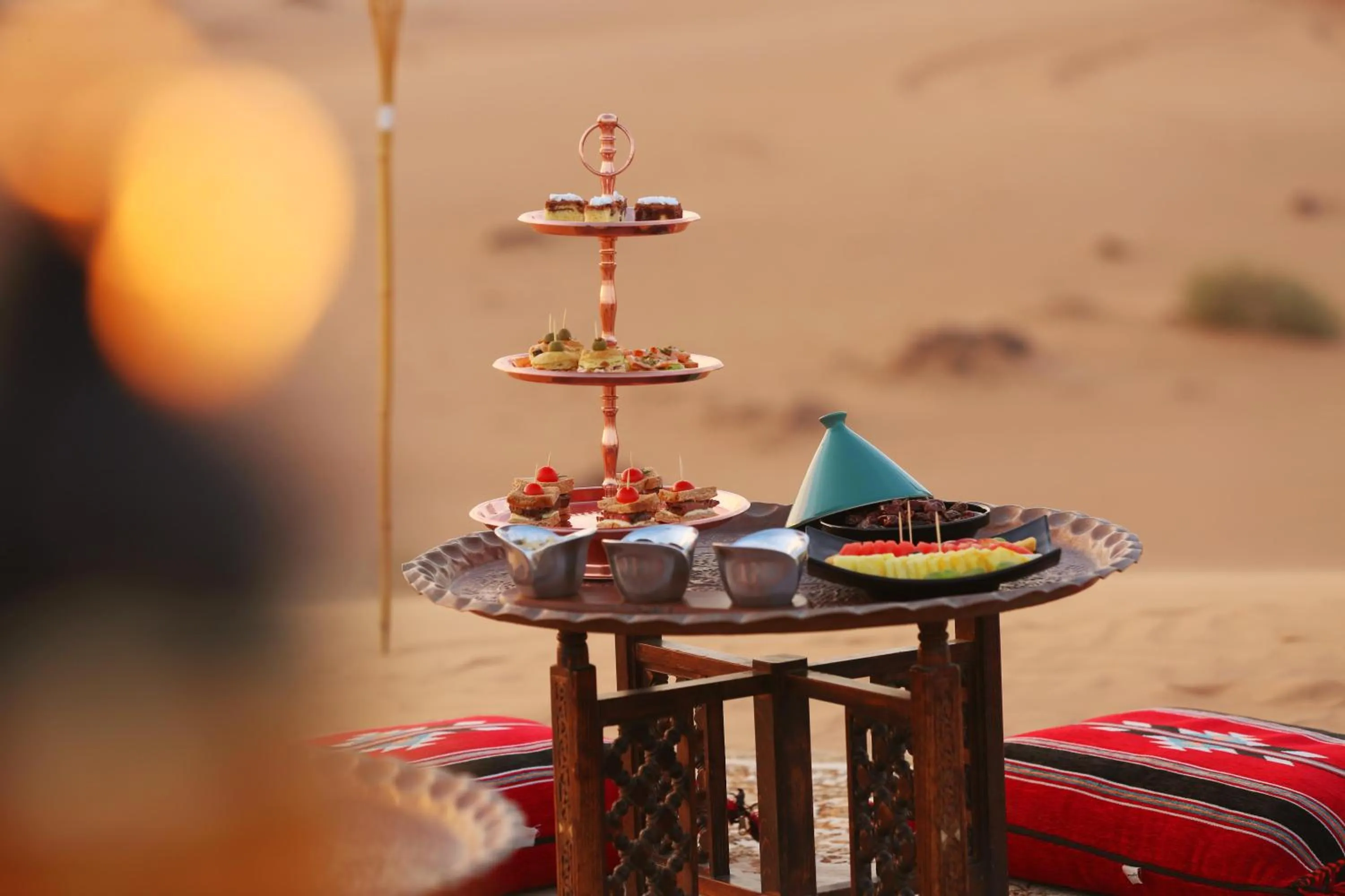 Food and drinks in Thousand Nights Camp