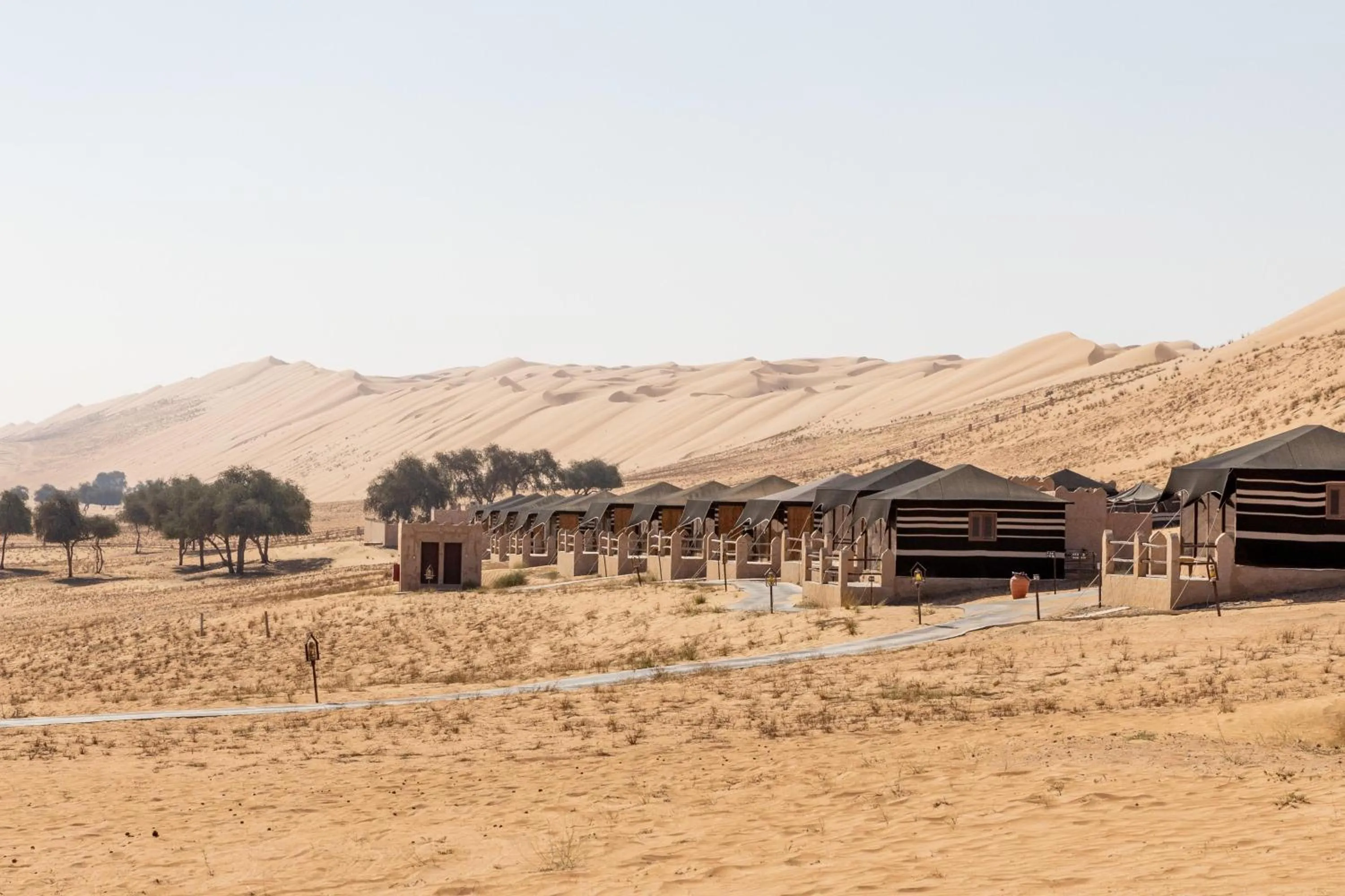 Property building in Thousand Nights Camp