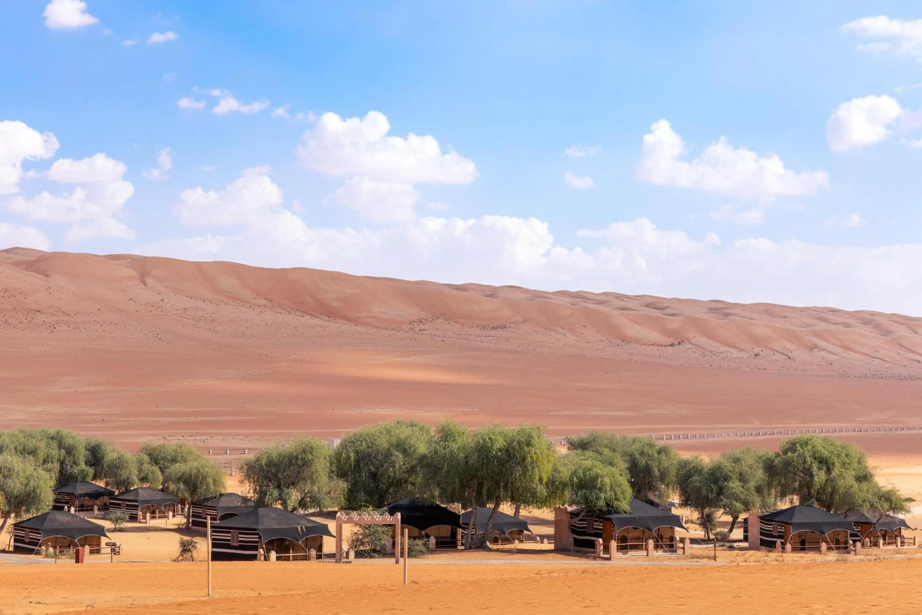 Natural landscape in Thousand Nights Camp