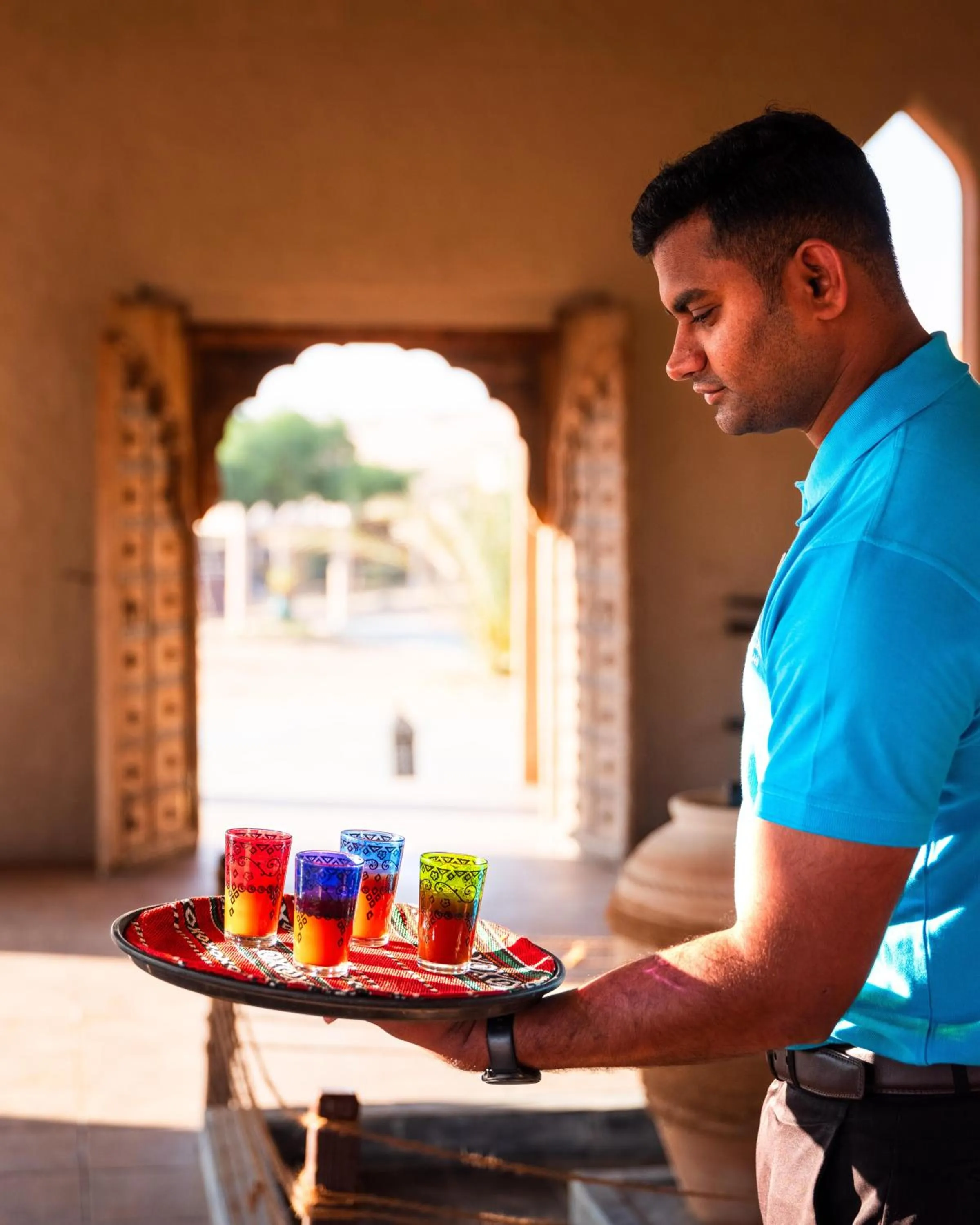 People in Thousand Nights Camp