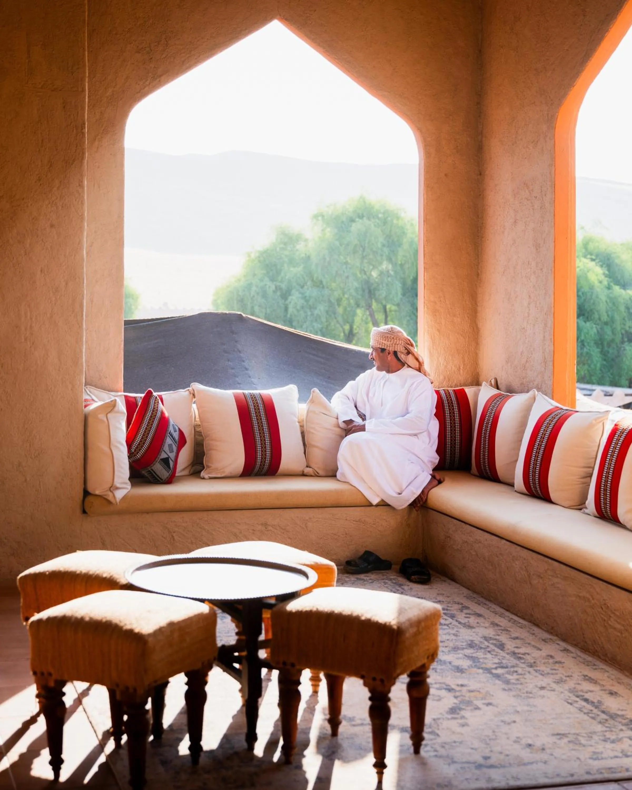 Lobby or reception in Thousand Nights Camp