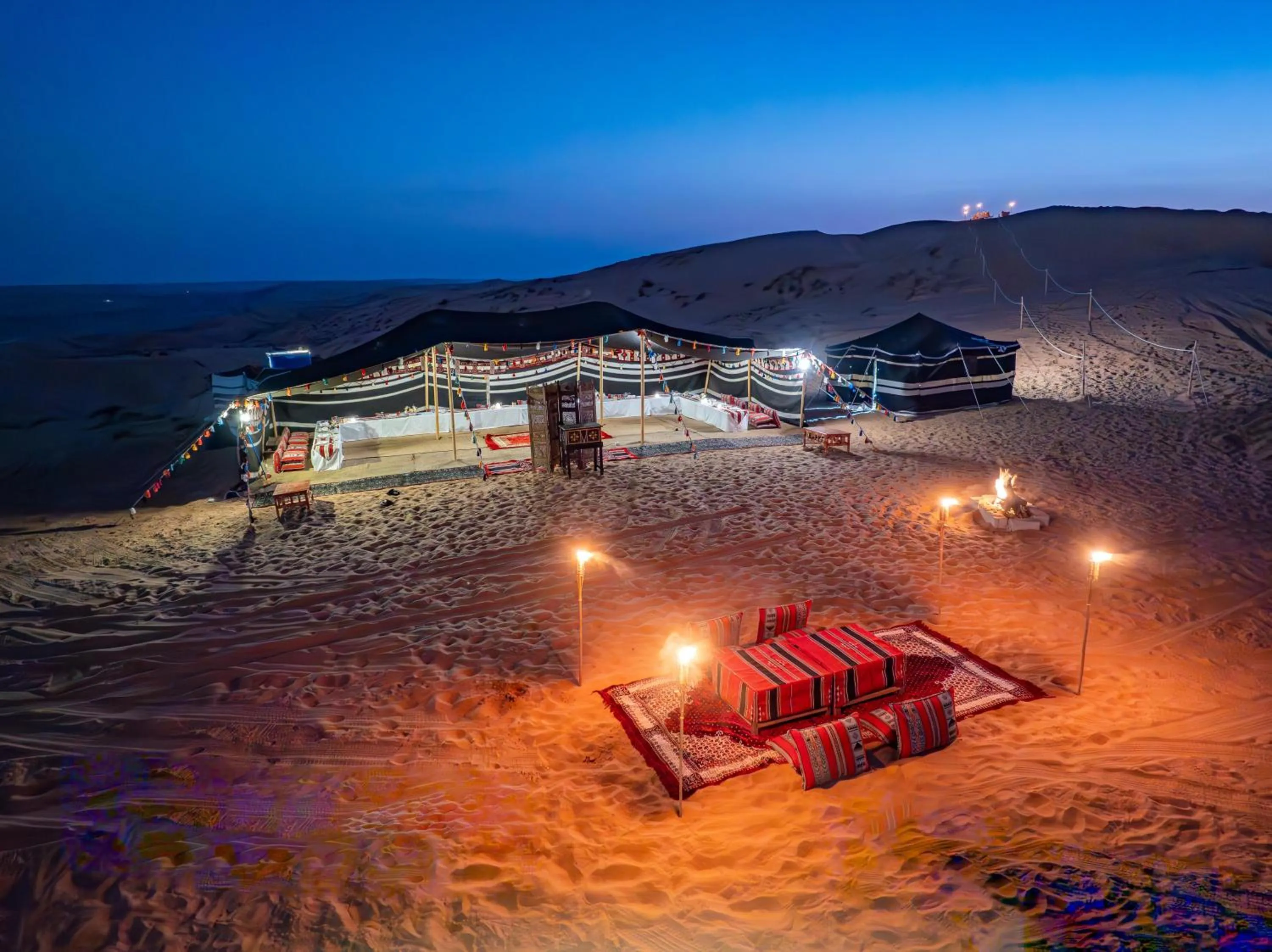 Food and drinks in Thousand Nights Camp