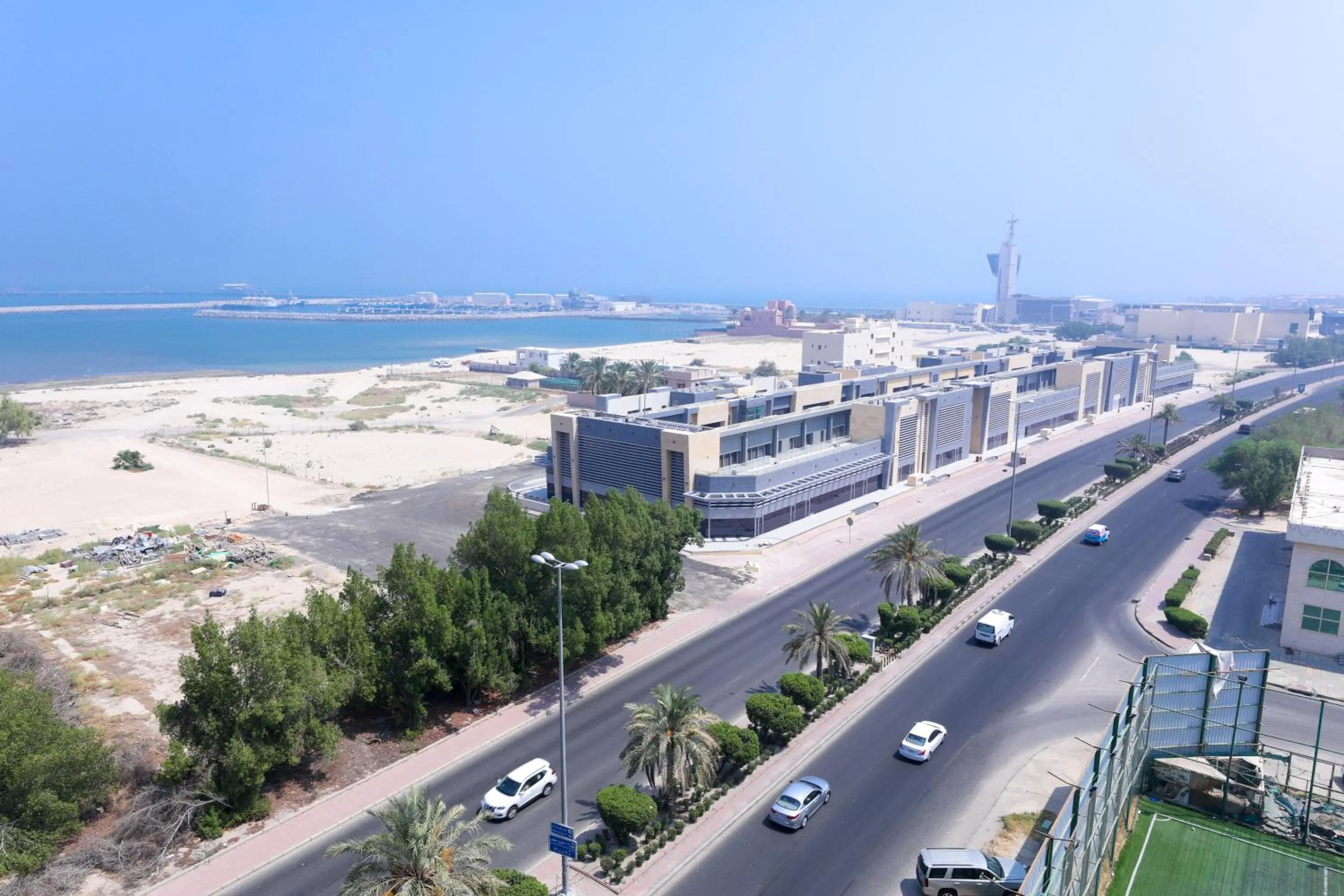 Sea view in ماجيك سويت ابوحليفة Magic Suite Abu Halifa