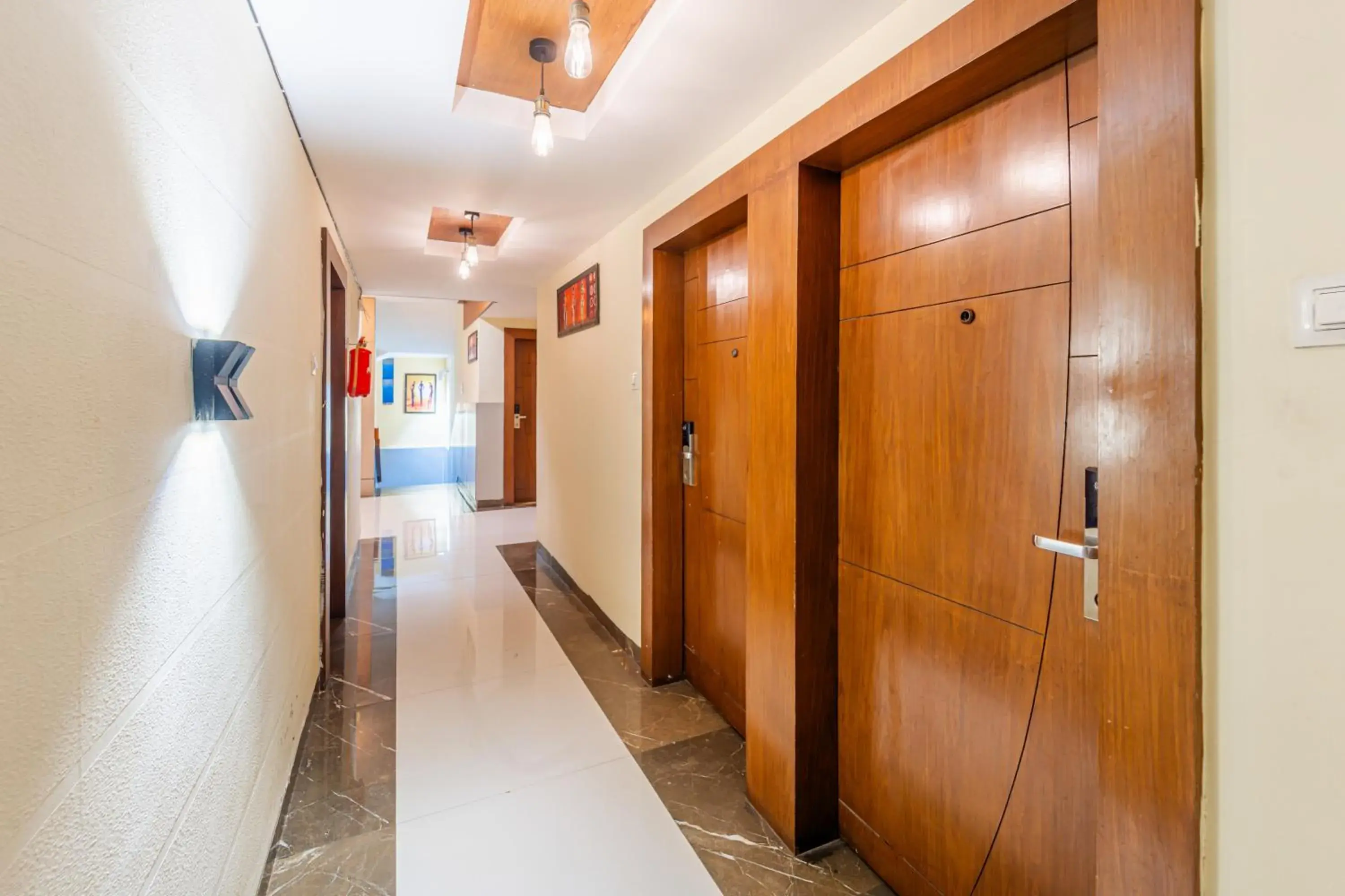 Lobby or reception in Treebo Musk Lobby or reception in Treebo Musk