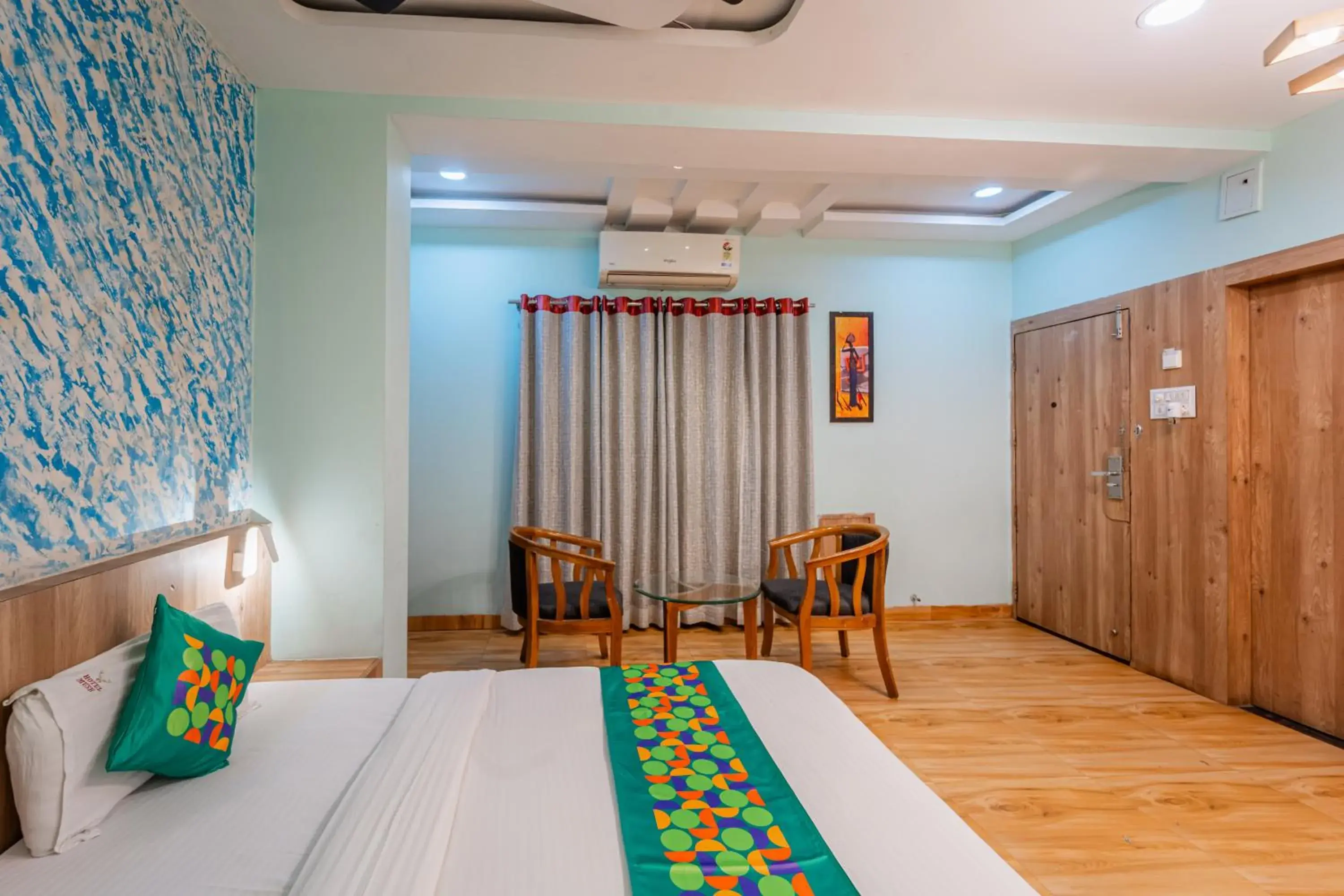 Bedroom, Bed in Treebo Musk Bedroom, Bed in Treebo Musk