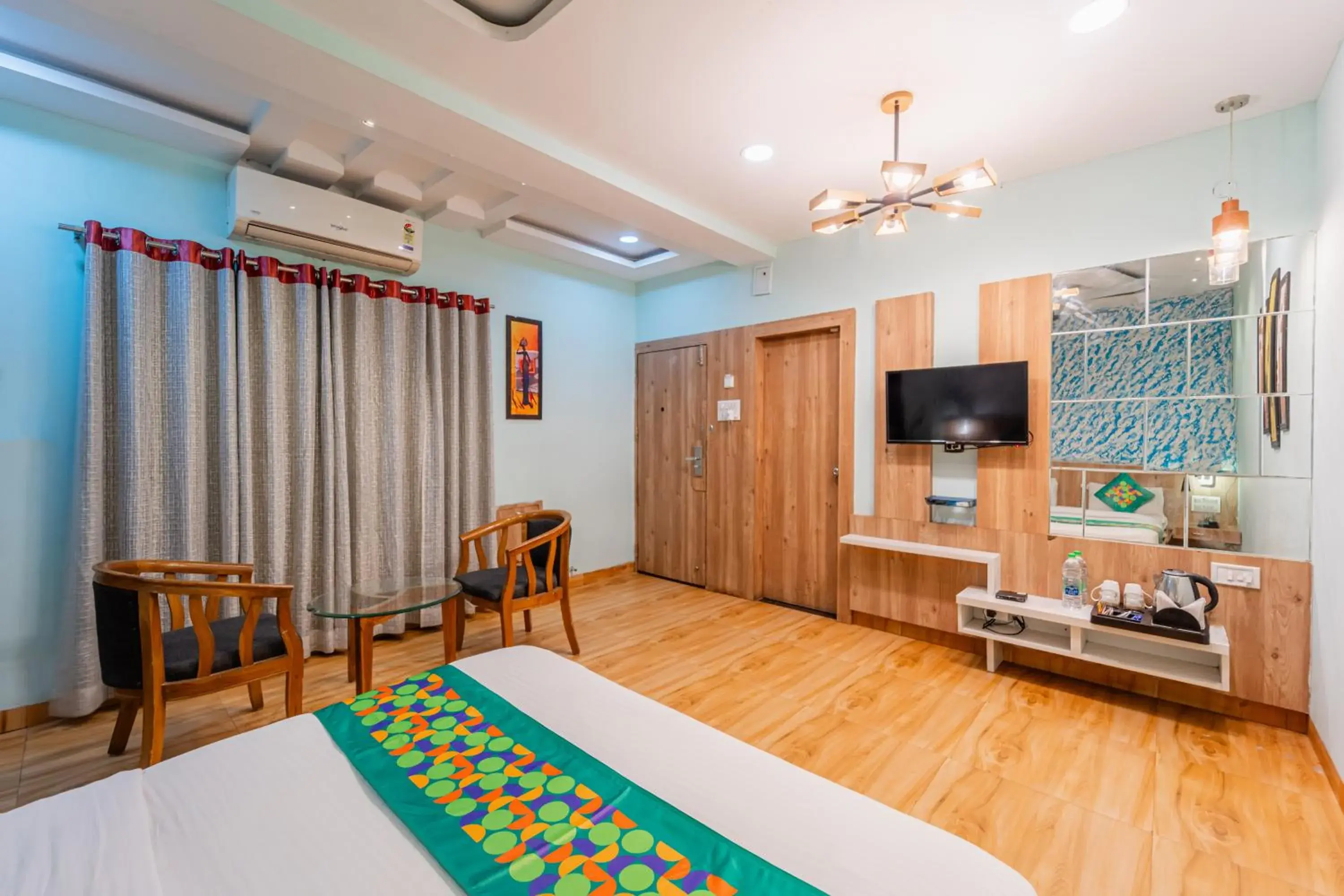 Bedroom, Bed in Treebo Musk Bedroom, Bed in Treebo Musk