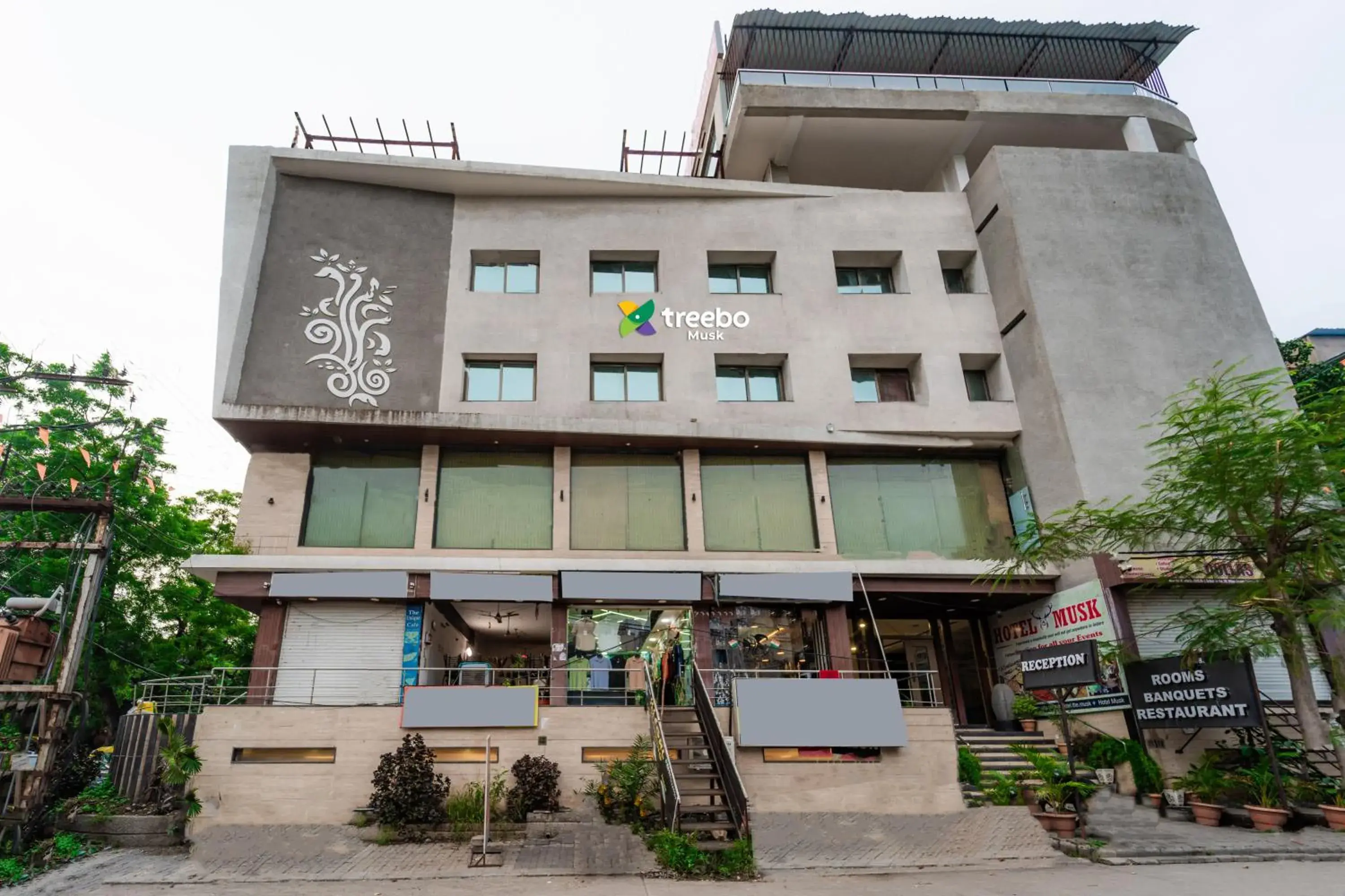 Property building in Treebo Musk Property building in Treebo Musk