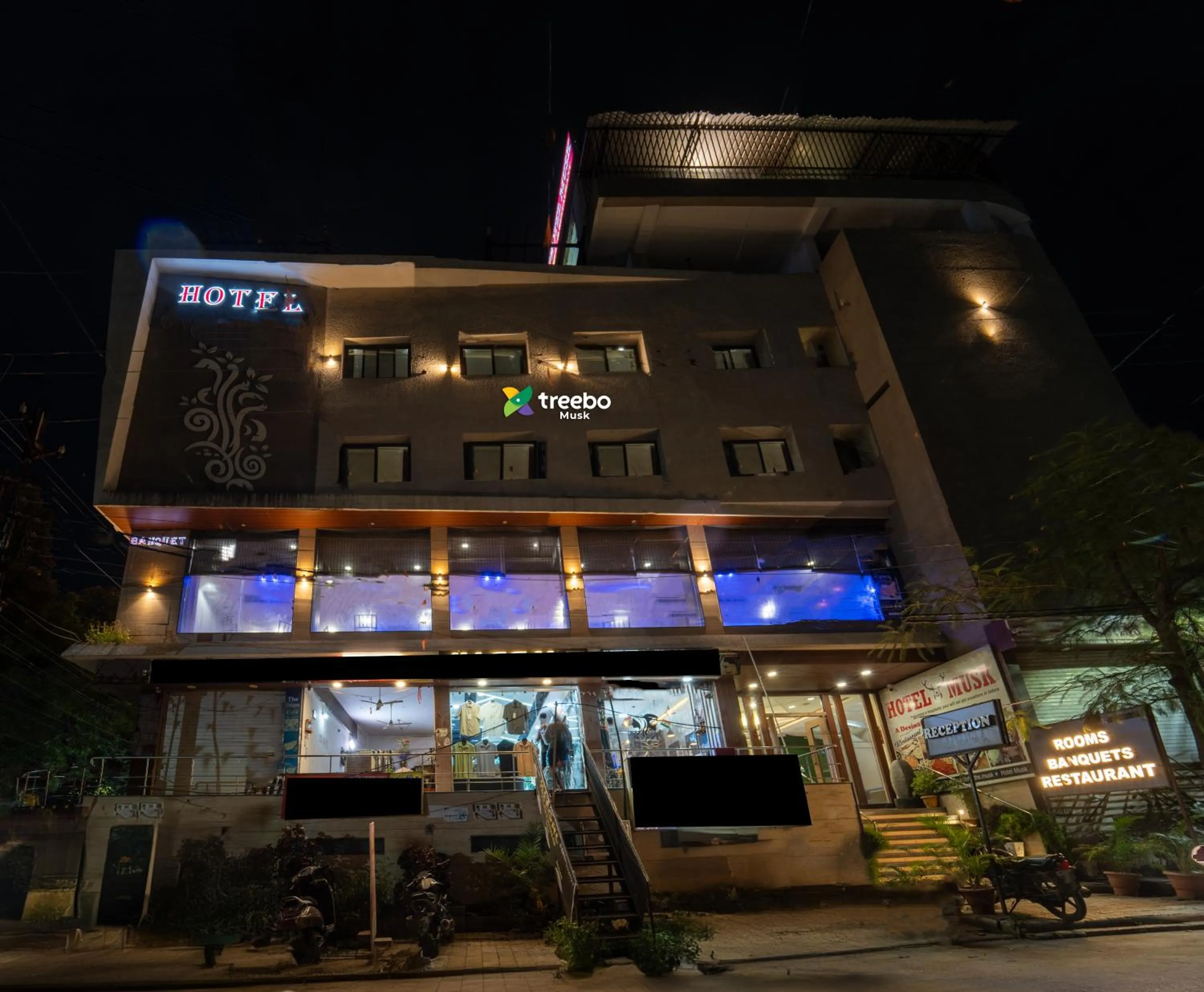 Property building in Treebo Musk