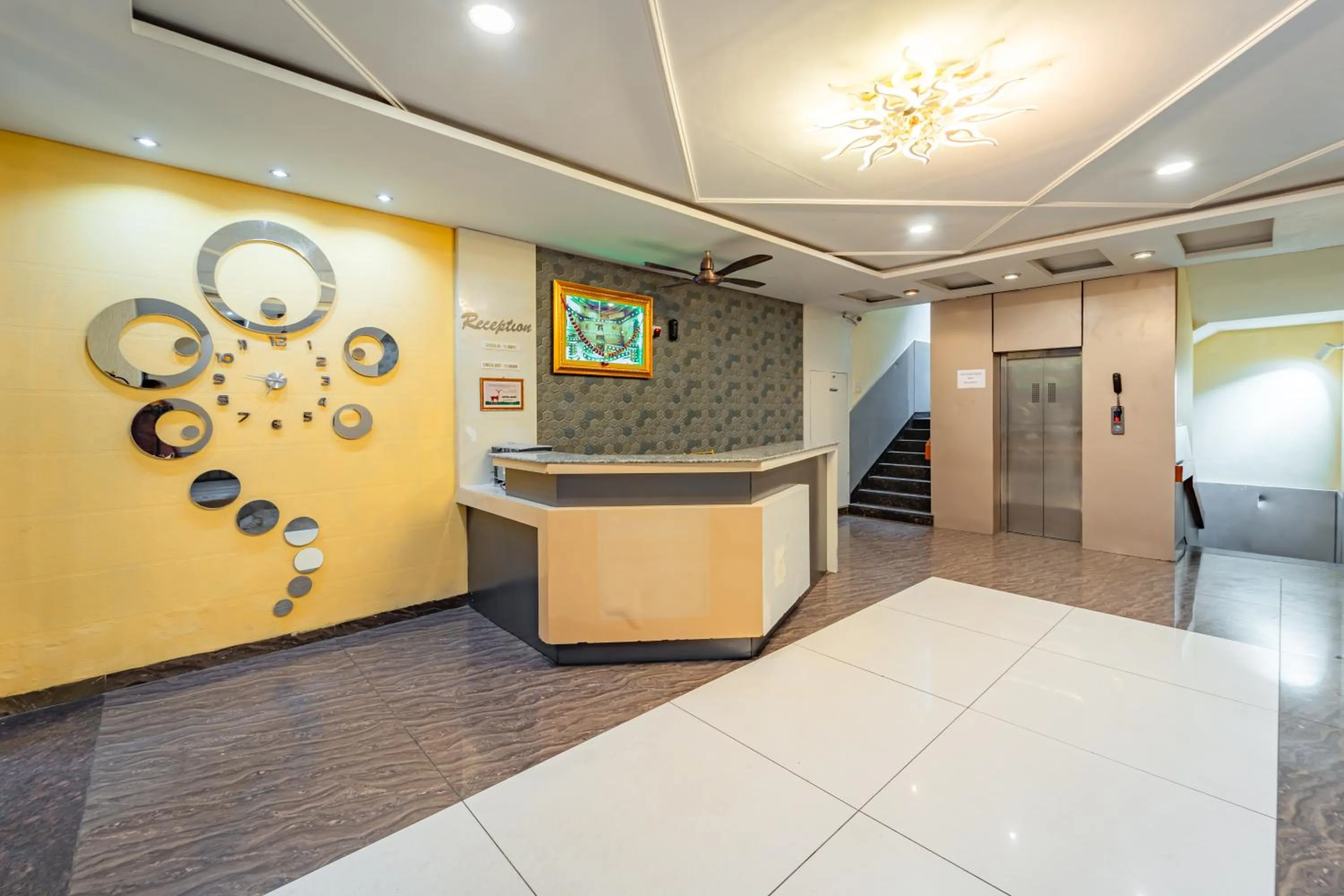 Lobby or reception in Treebo Musk