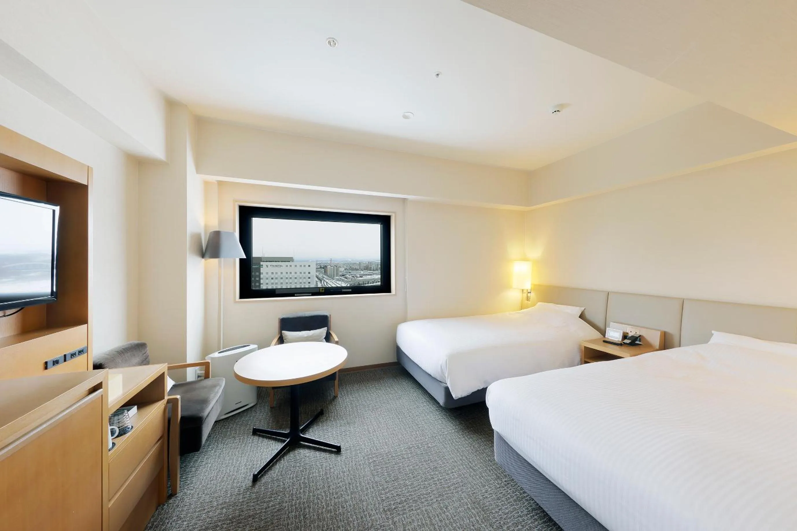 Photo of the whole room, Bed in JR Inn Asahikawa