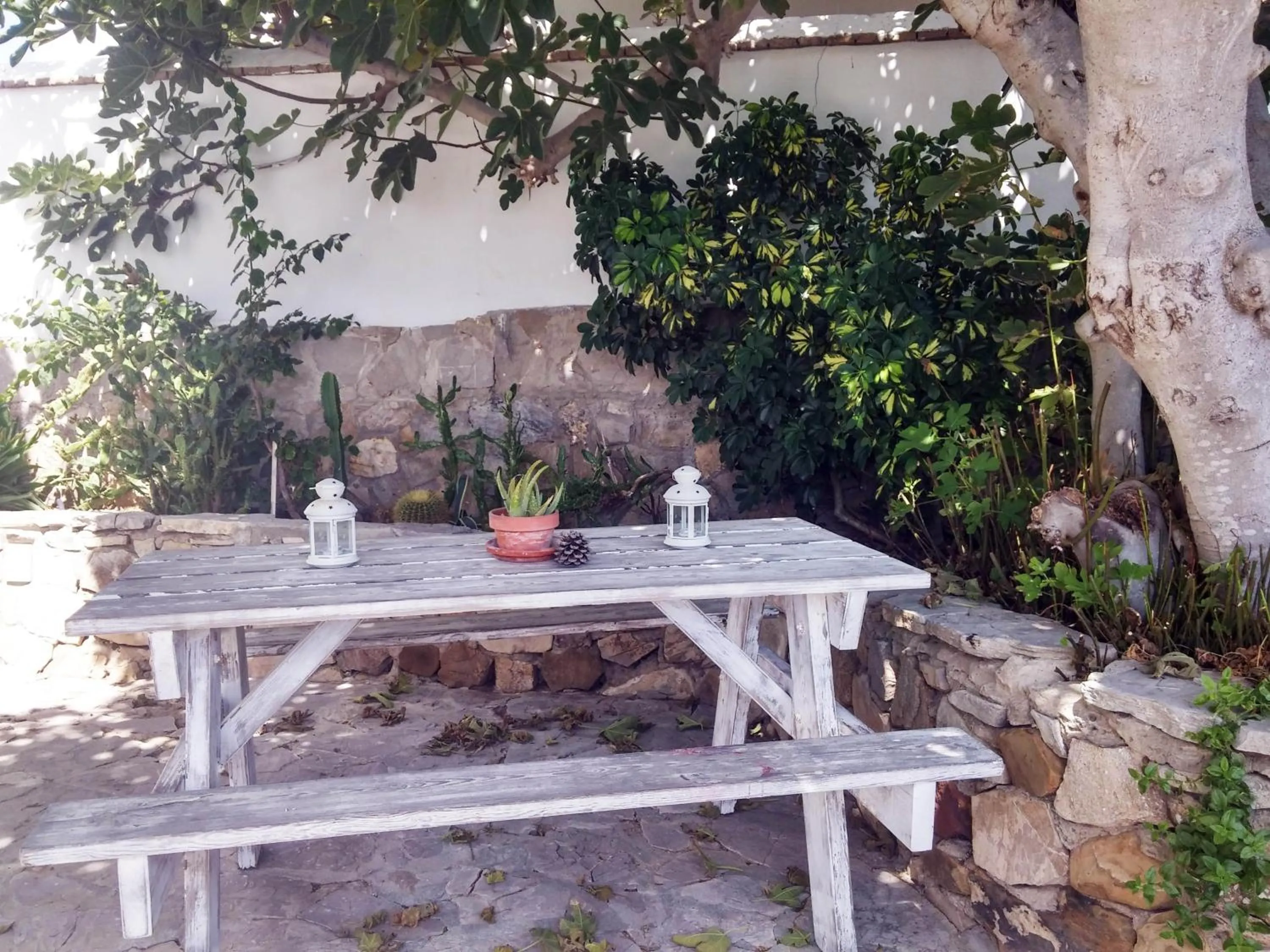 Patio in Bungalows Los Castillejos