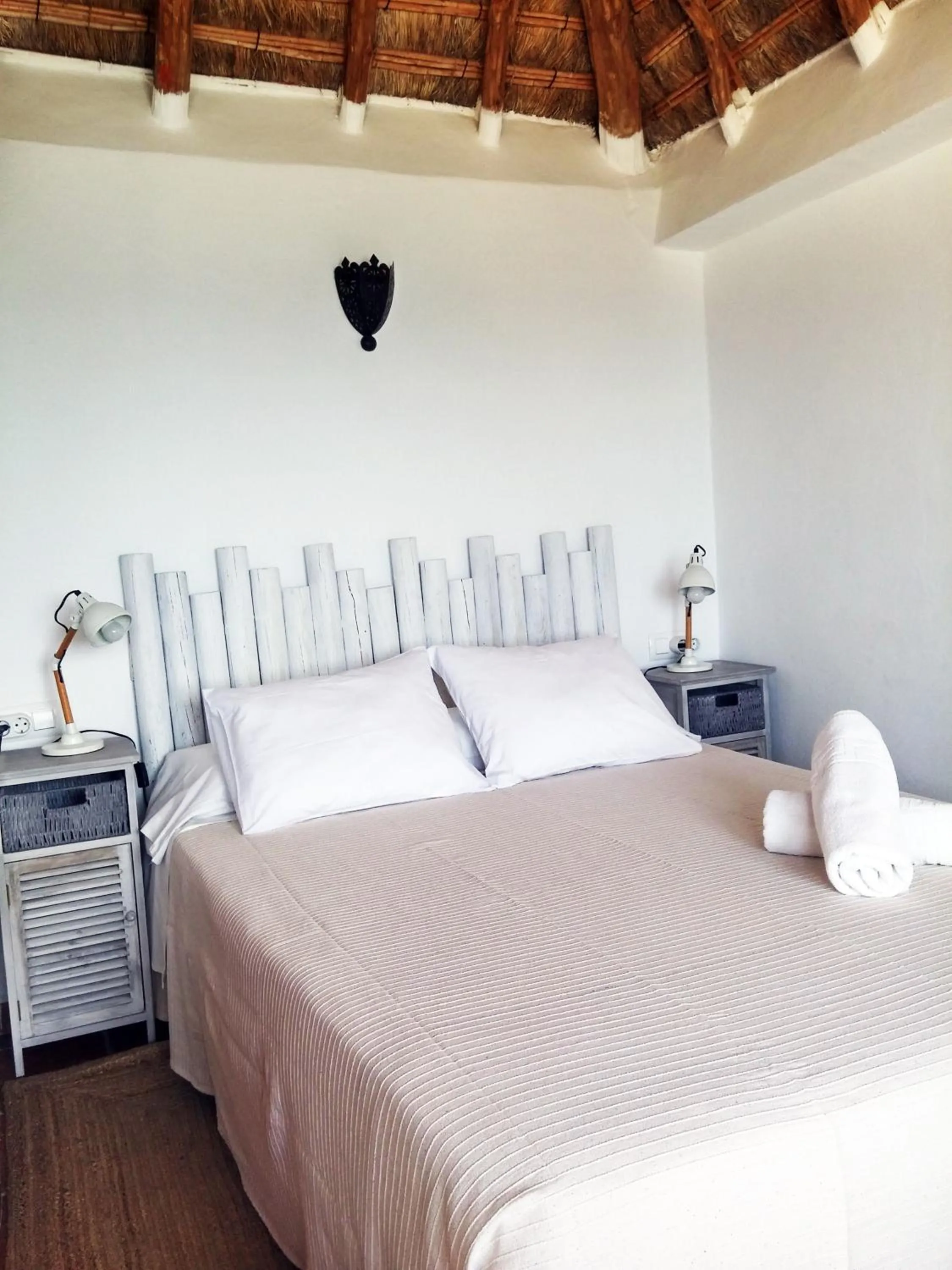 Bed in Bungalows Los Castillejos