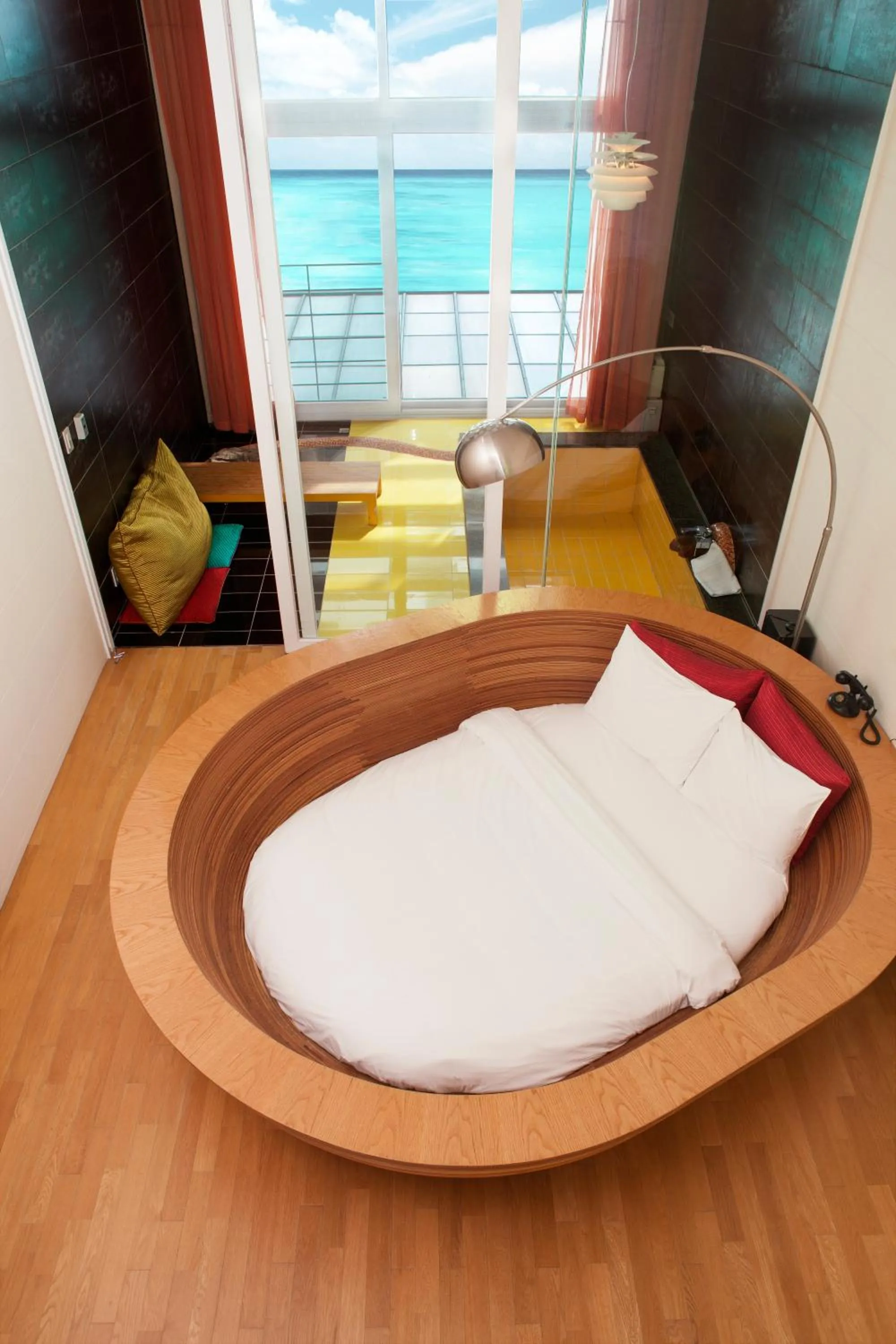 Nearby landmark, Bed in Haslla Art World Museum Hotel