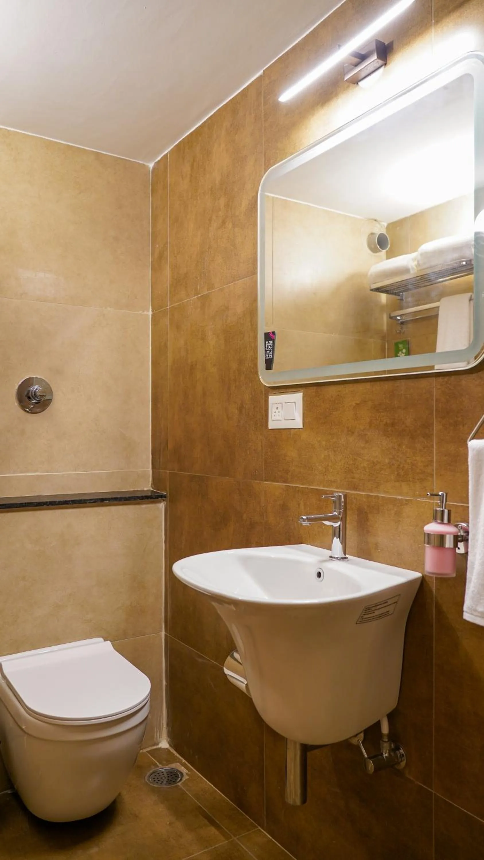 Toilet in Olive Hotel Millers Road by Embassy Group