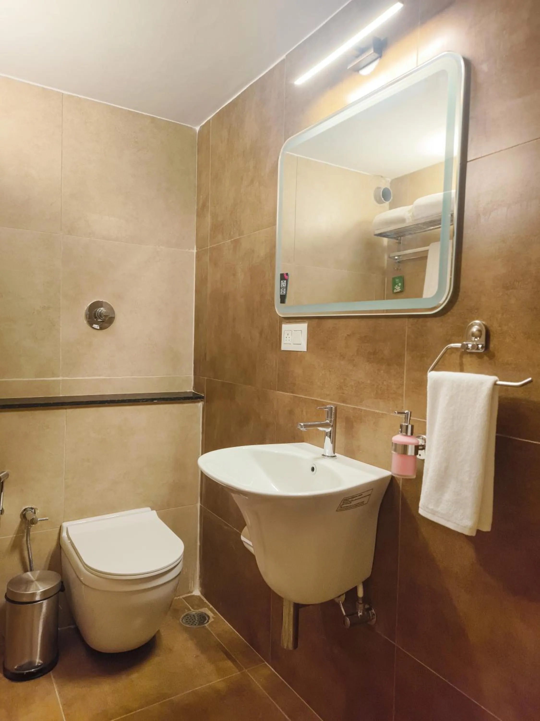 Toilet in Olive Hotel Millers Road by Embassy Group