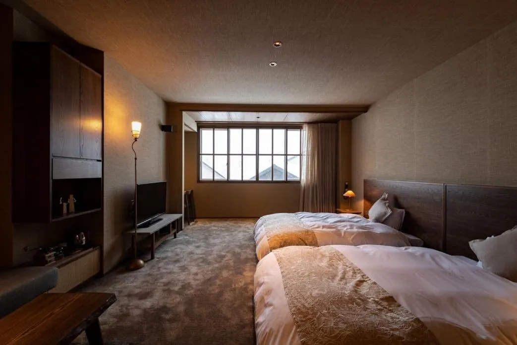 Bed in Asahidake Yumoto Yukomanso