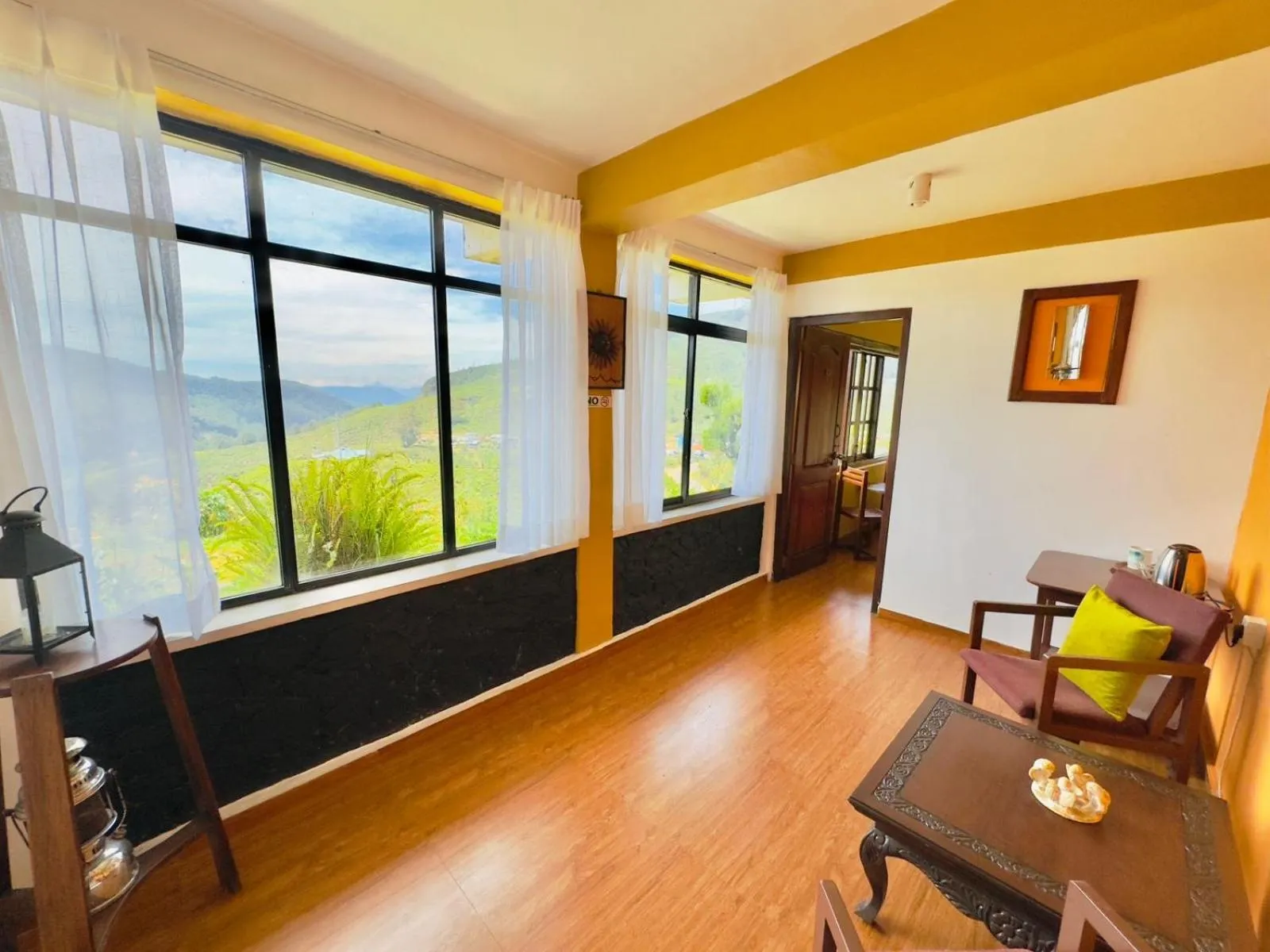 Seating area in House of Leisure