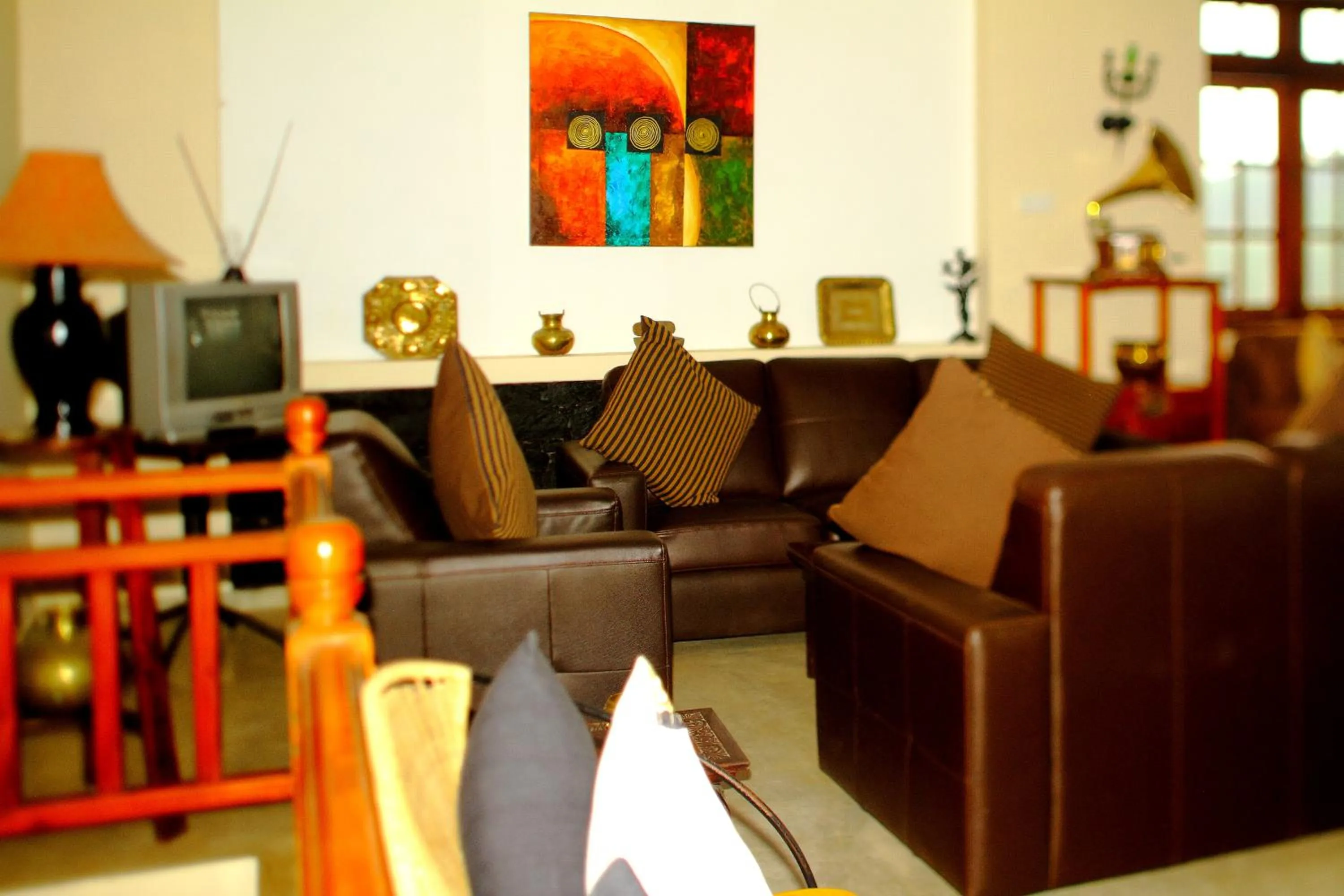 Living room in House of Leisure