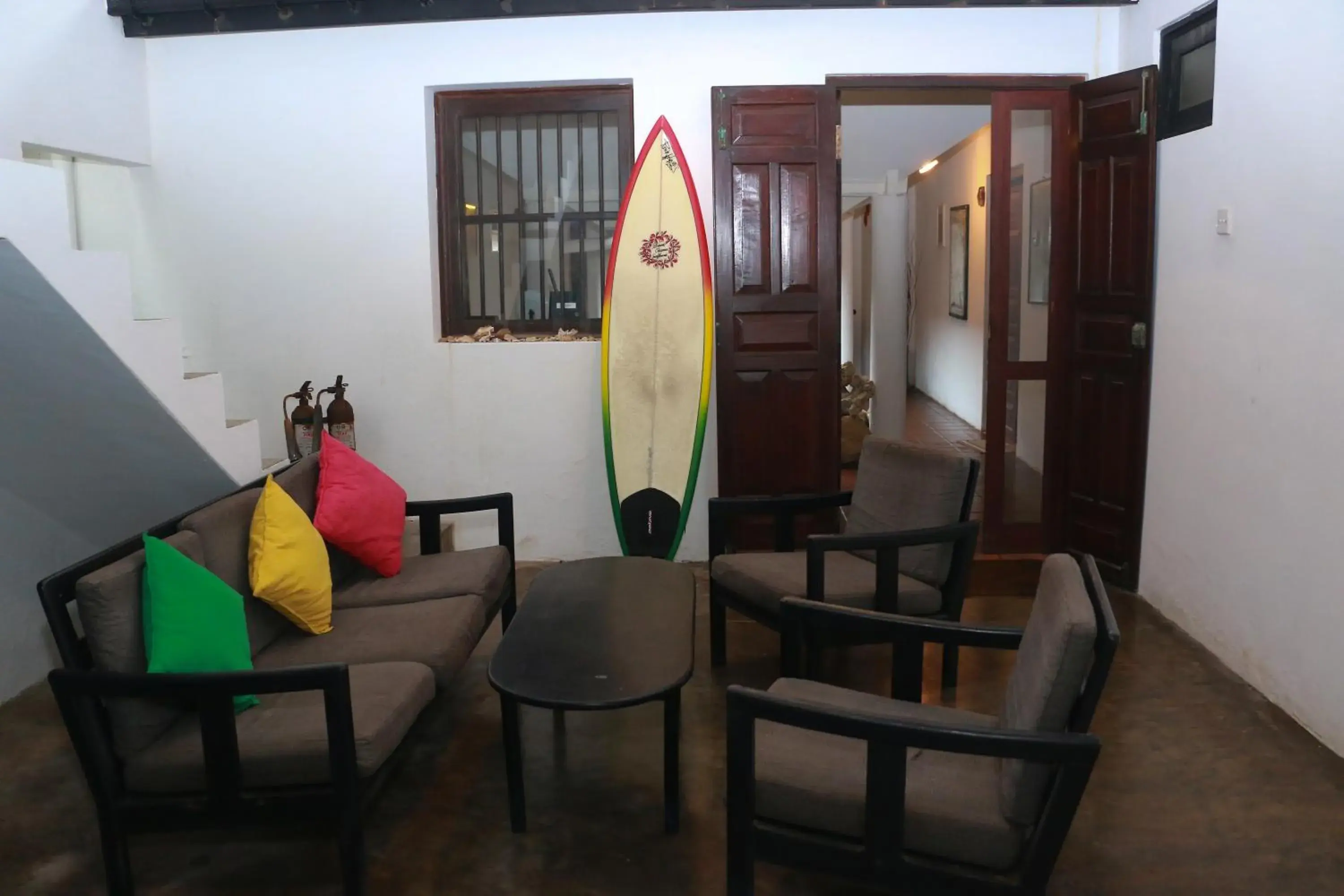 Seating area in Curry Bowl Restaurant & Turtles Rest Seating area in Curry Bowl Restaurant & Turtles Rest