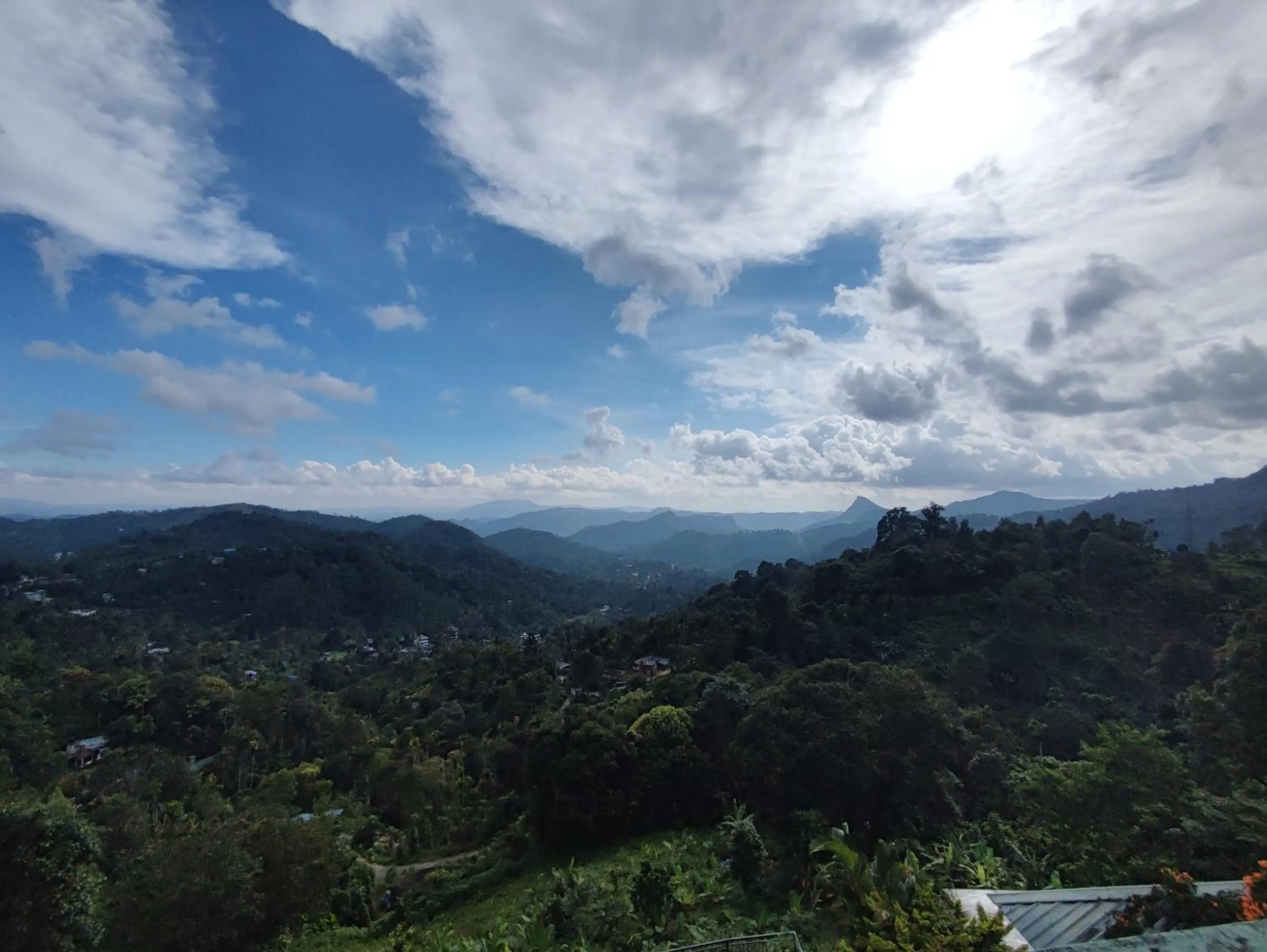 Mountain view in Munnar Tea Hills Resort - MTHR